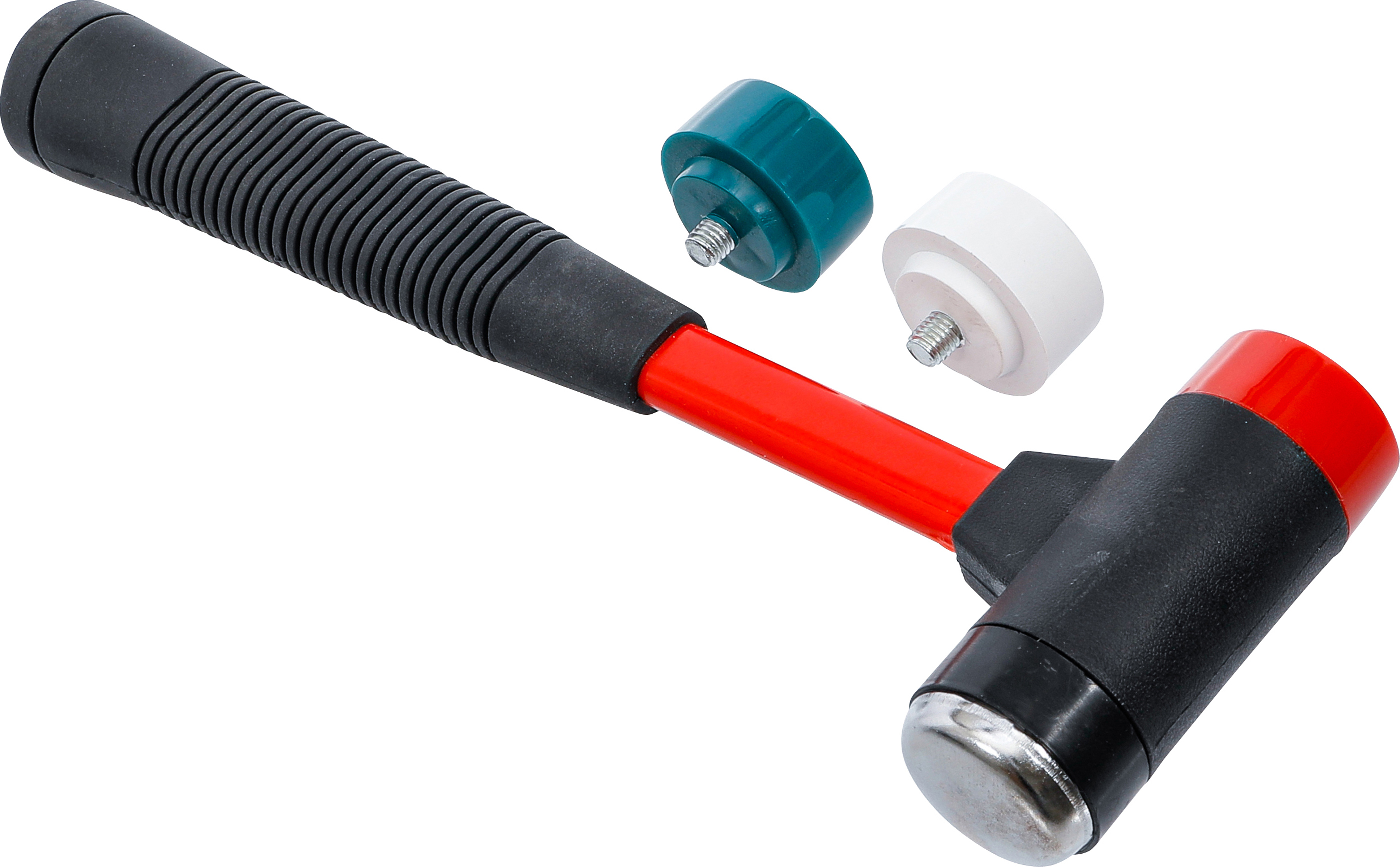 BGS Wechselkopf-Hammer-Satz | Fiberglasstiel | Ø 38 mm