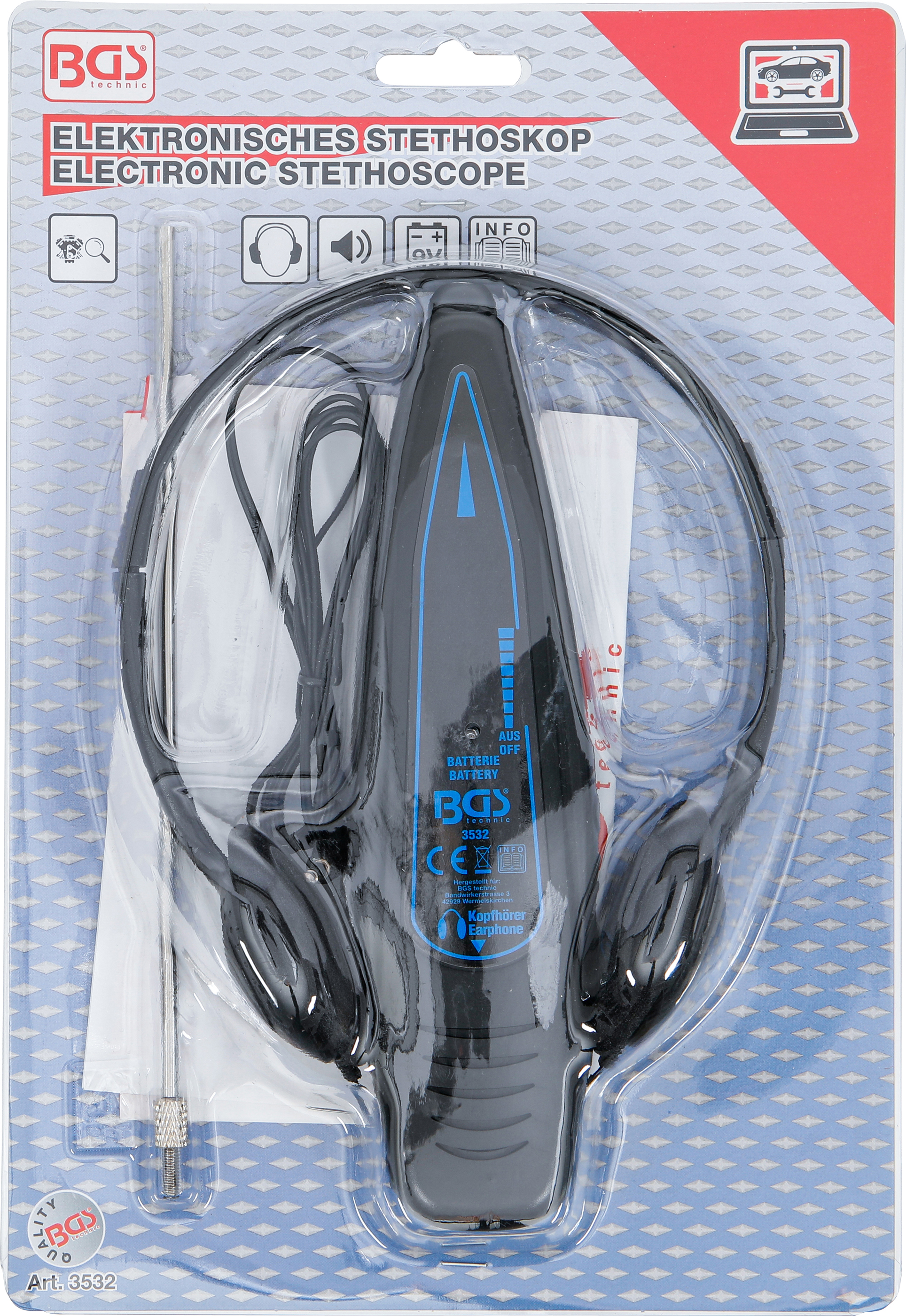 BGS Elektronisches Stethoskop