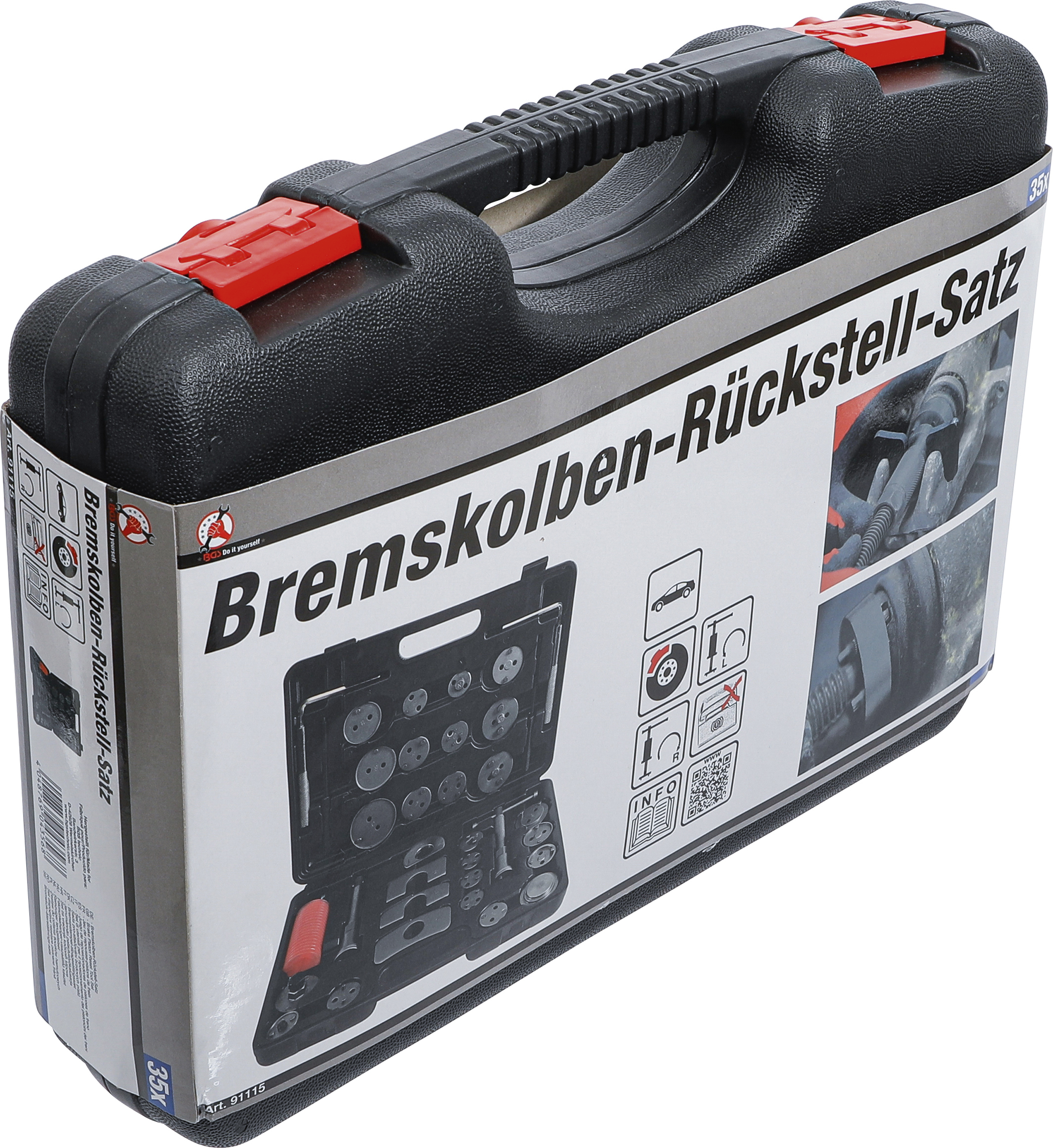 BGS Bremskolben-Rückstell-Satz | 35-tlg.