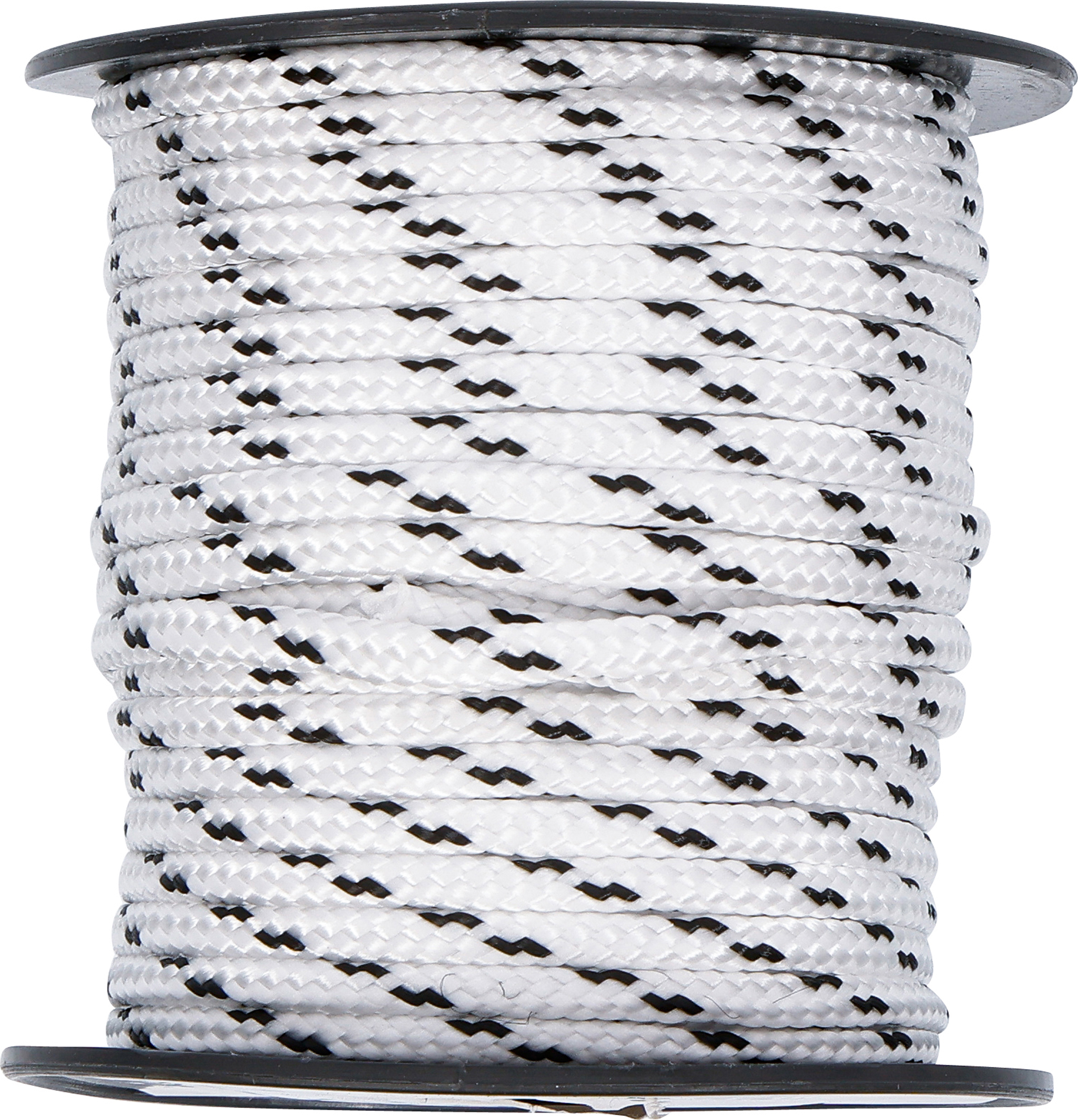 BGS Kunststoff-Seil / Allzweckseil | 3 mm x 20 m | schwarz / weiß