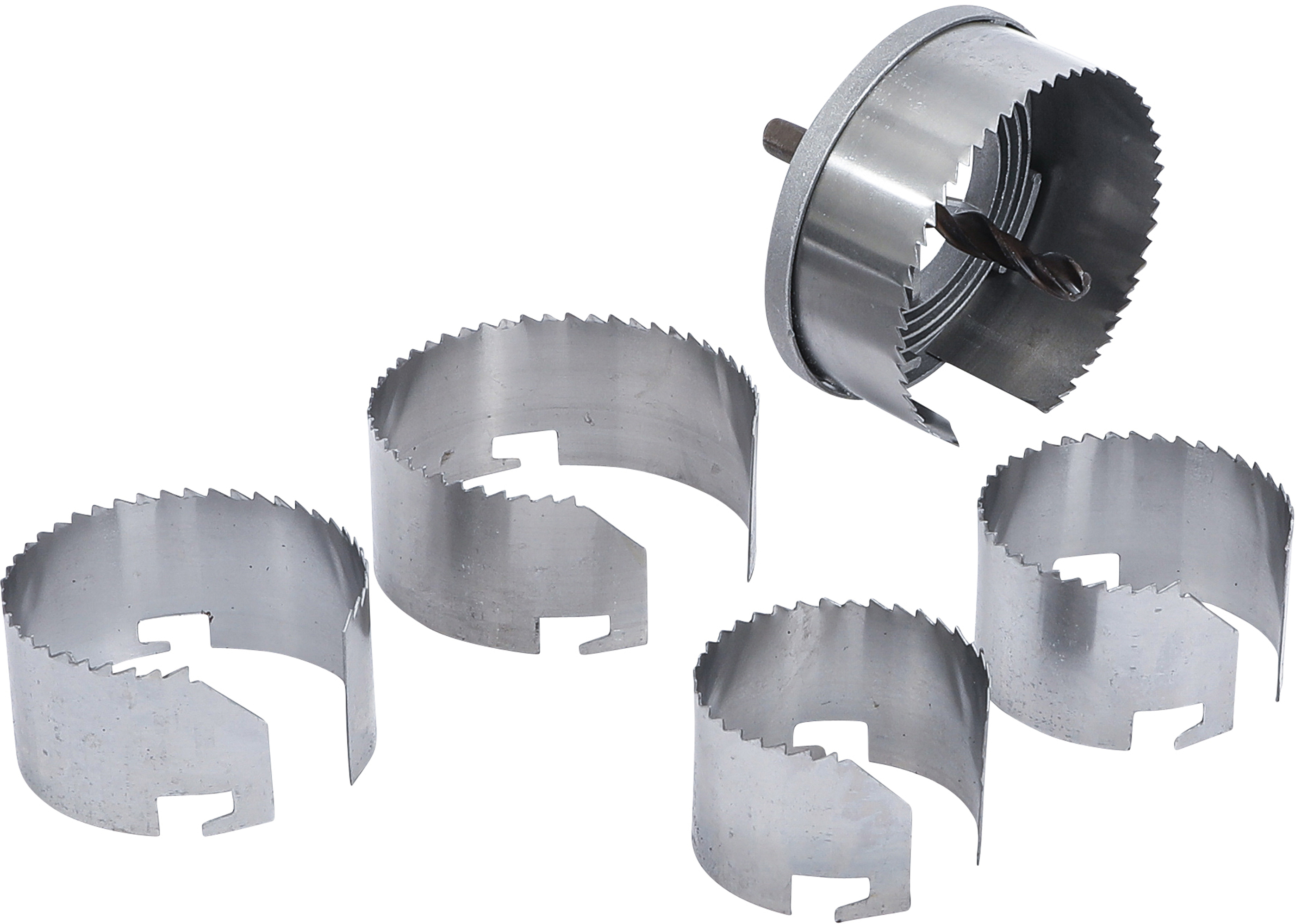 BGS Lochsägen-Satz | Ø 60 - 95 mm | Tiefe 35 mm | 5-tlg.