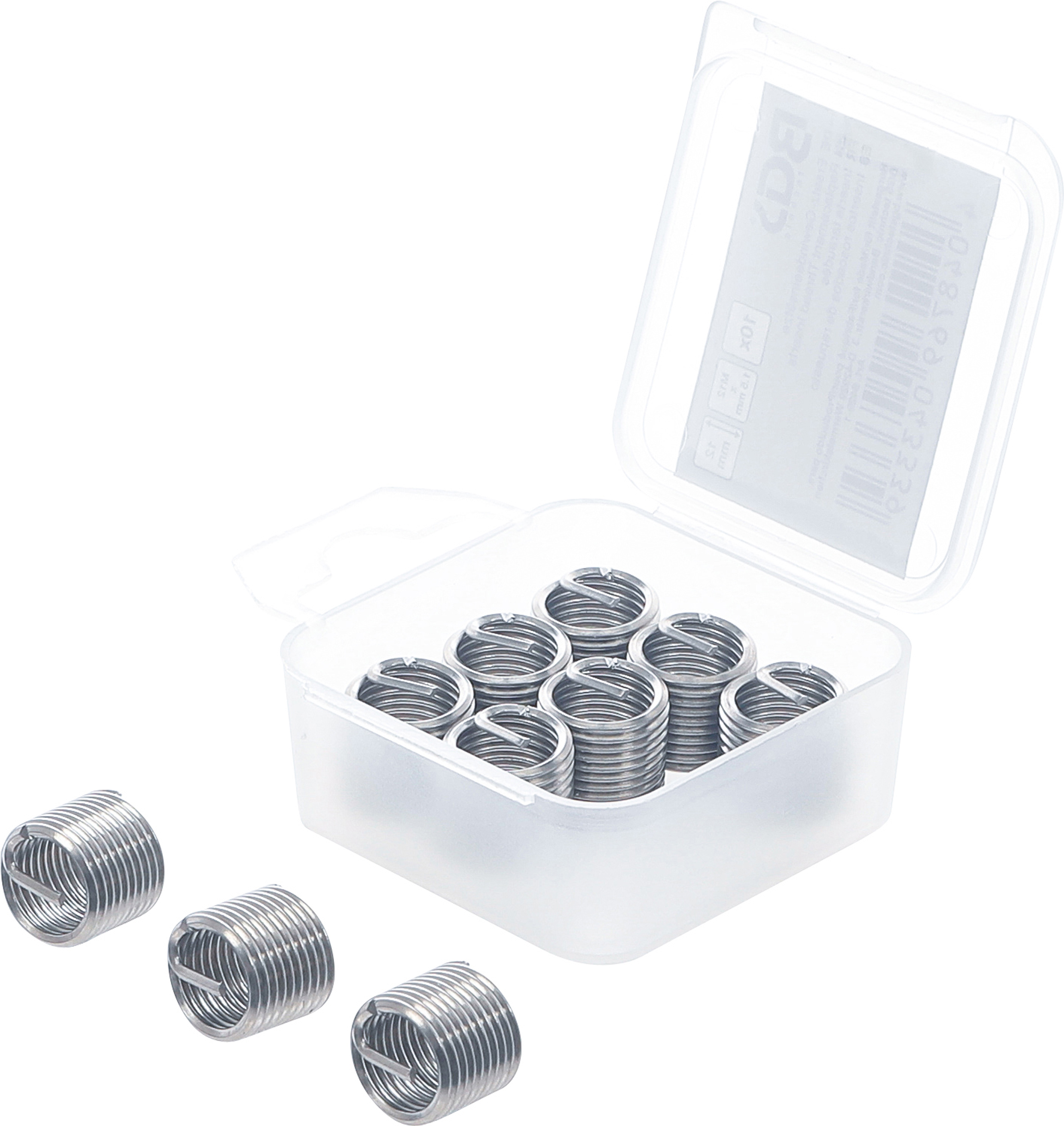 BGS Ersatz-Gewindeeinsätze | M12 x 1,5 mm | 10-tlg.