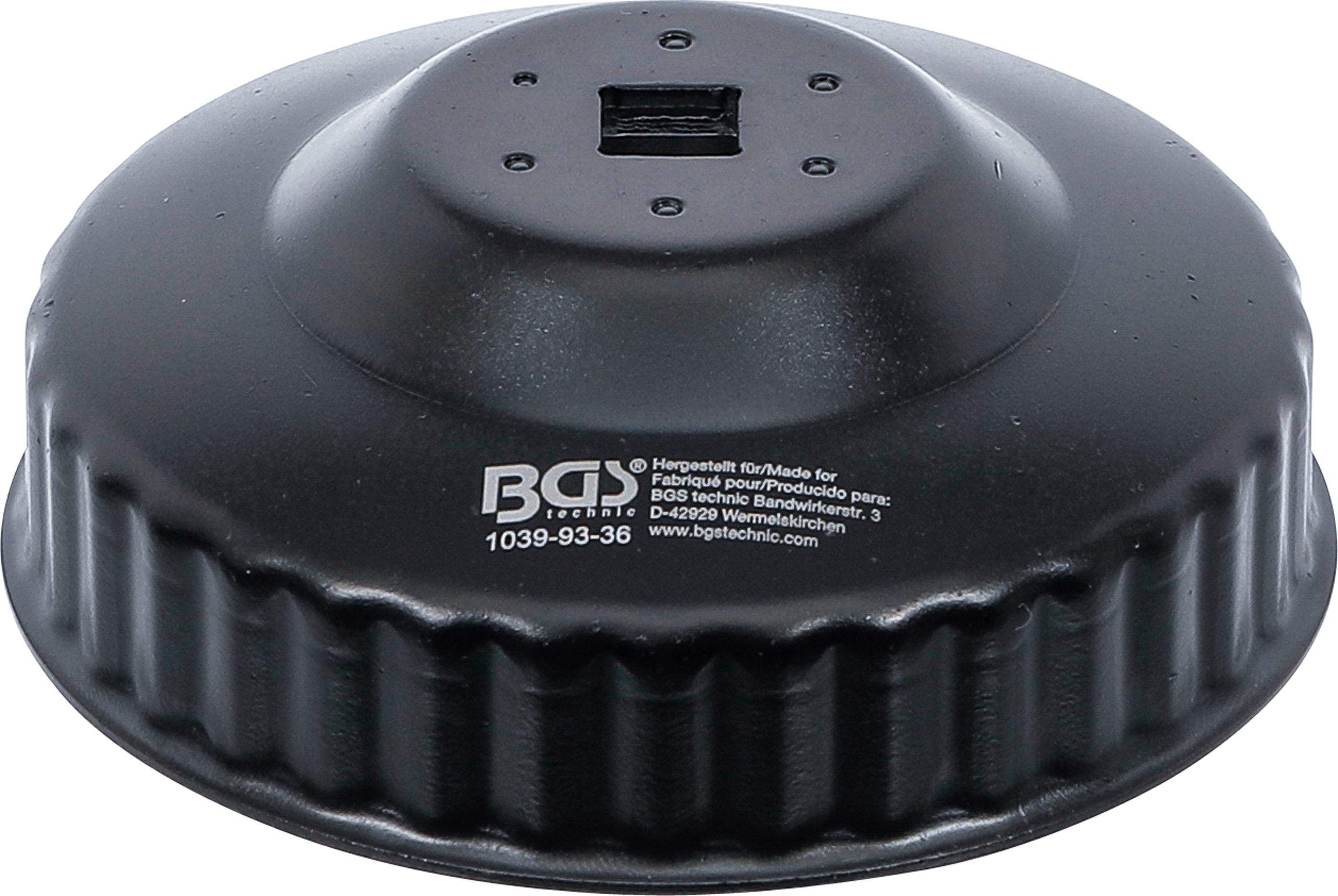 BGS Ölfilterschlüssel | 36-kant | Ø 93 mm | für Ford Motorkraft