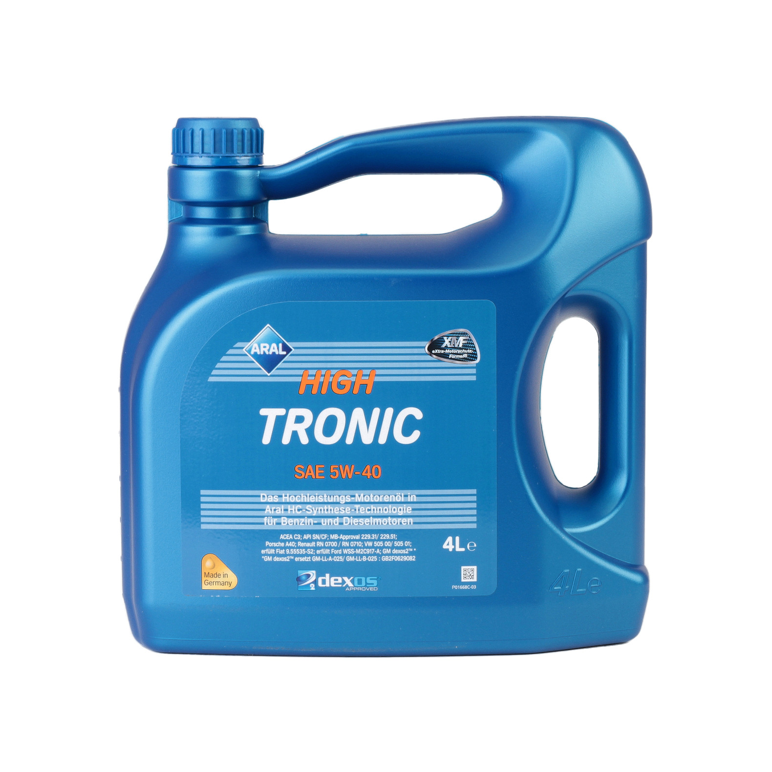 5W-40 Aral High Tronic Motoröl 4 Liter