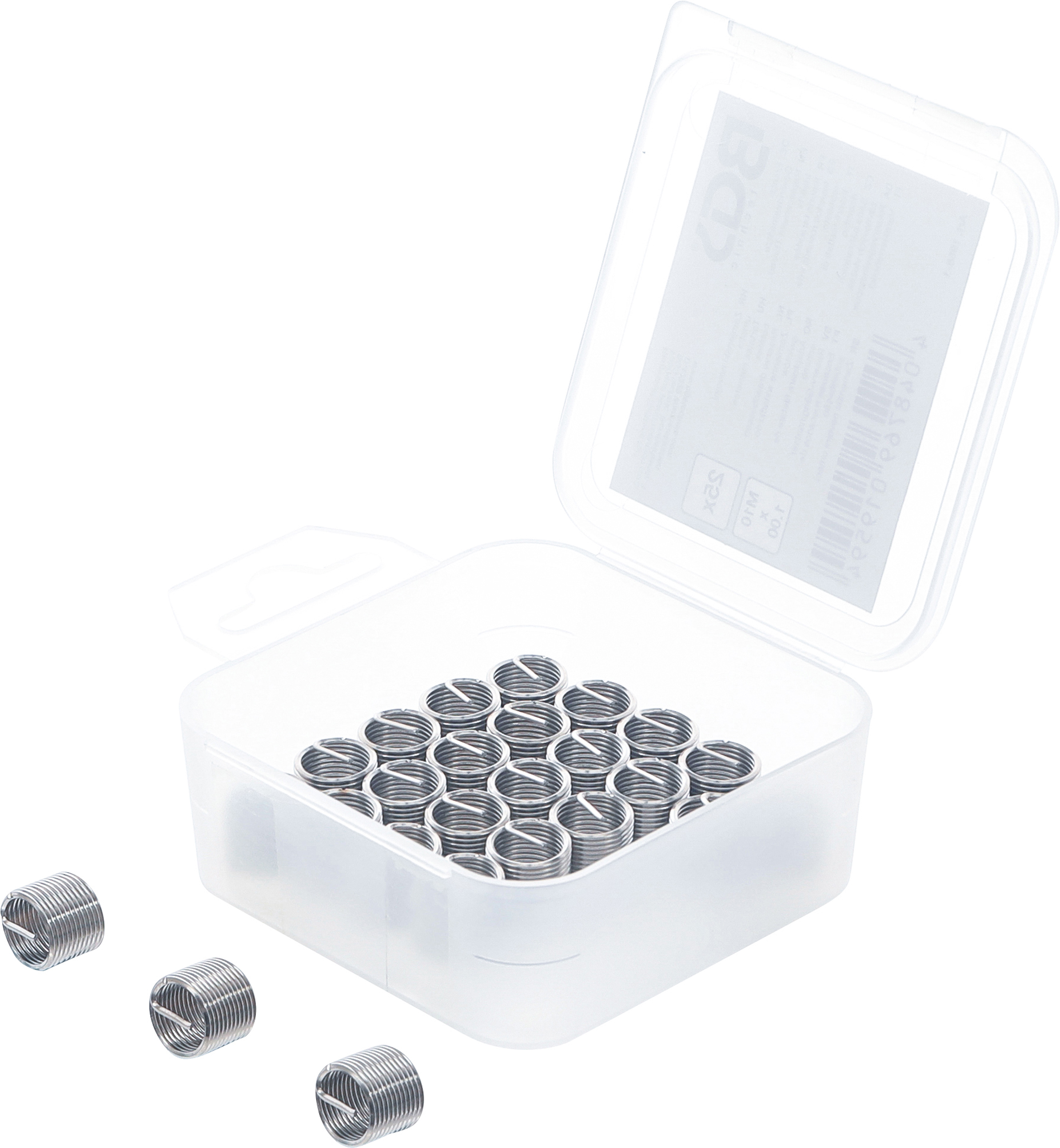 BGS Ersatz-Gewindeeinsätze | M10 x 1,0 | 25-tlg.