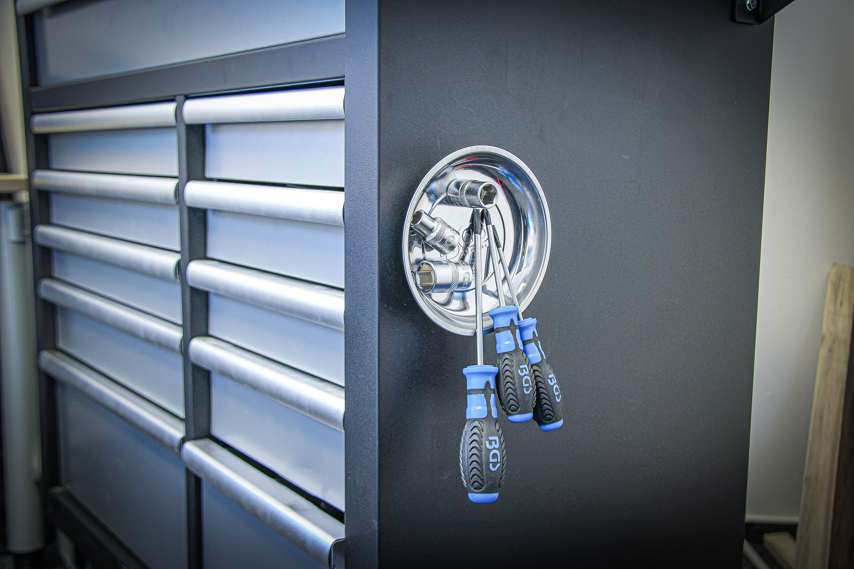 BGS Magnet-Haftschale | Edelstahl | Ø 150 mm