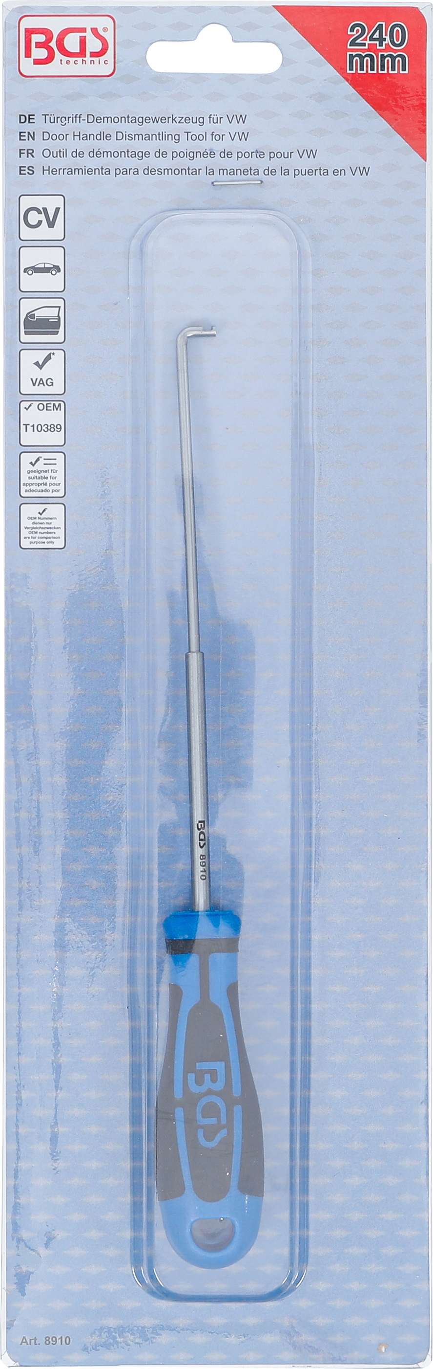 BGS Türgriff-Demontagewerkzeug für VW