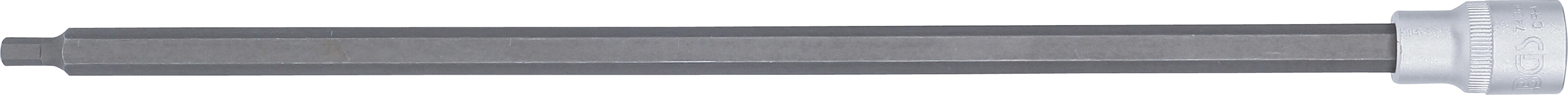 BGS Bit-Einsatz | Länge 350 mm | Antrieb Innenvierkant 12,5 mm (1/2") | Innensechskant 6 mm | für VAG
