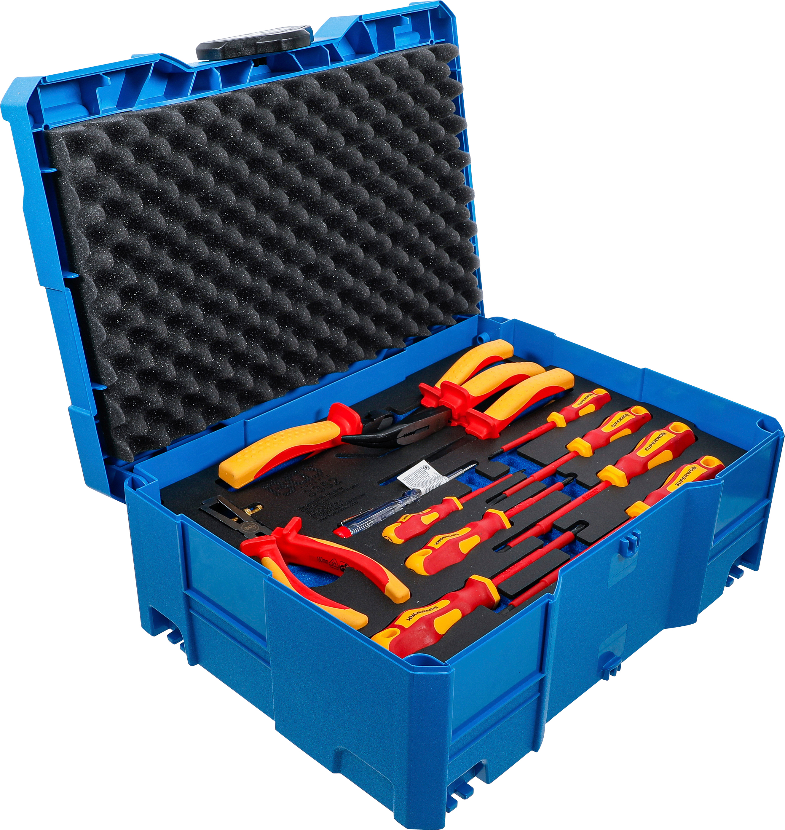 BGS VDE-Zangen- / Schraubendreher- und Steckschlüssel-Satz | BGS systainer® | 36-tlg.