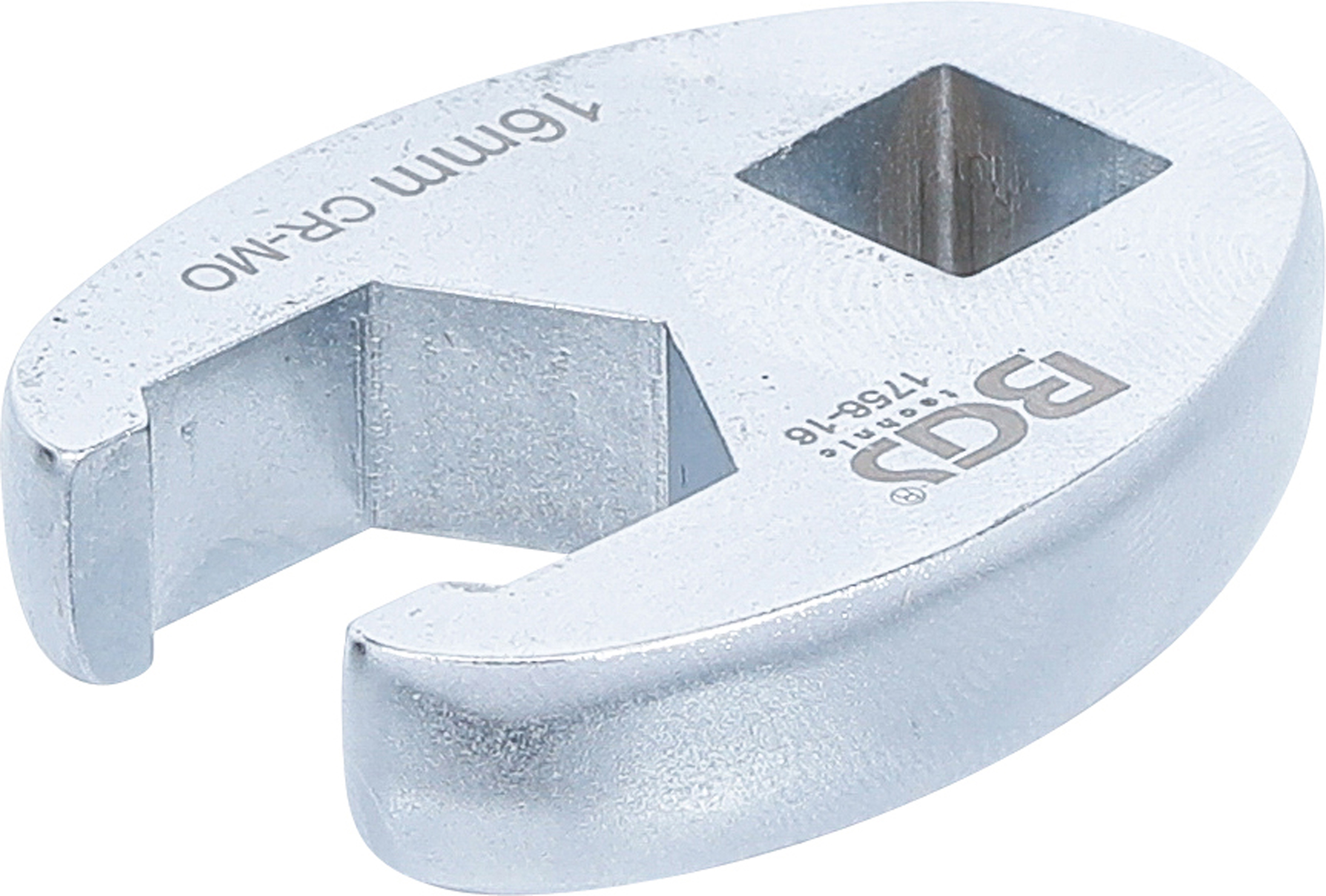 BGS Hahnenfußschlüssel | Antrieb Innenvierkant 10 mm (3/8") | SW 16 mm