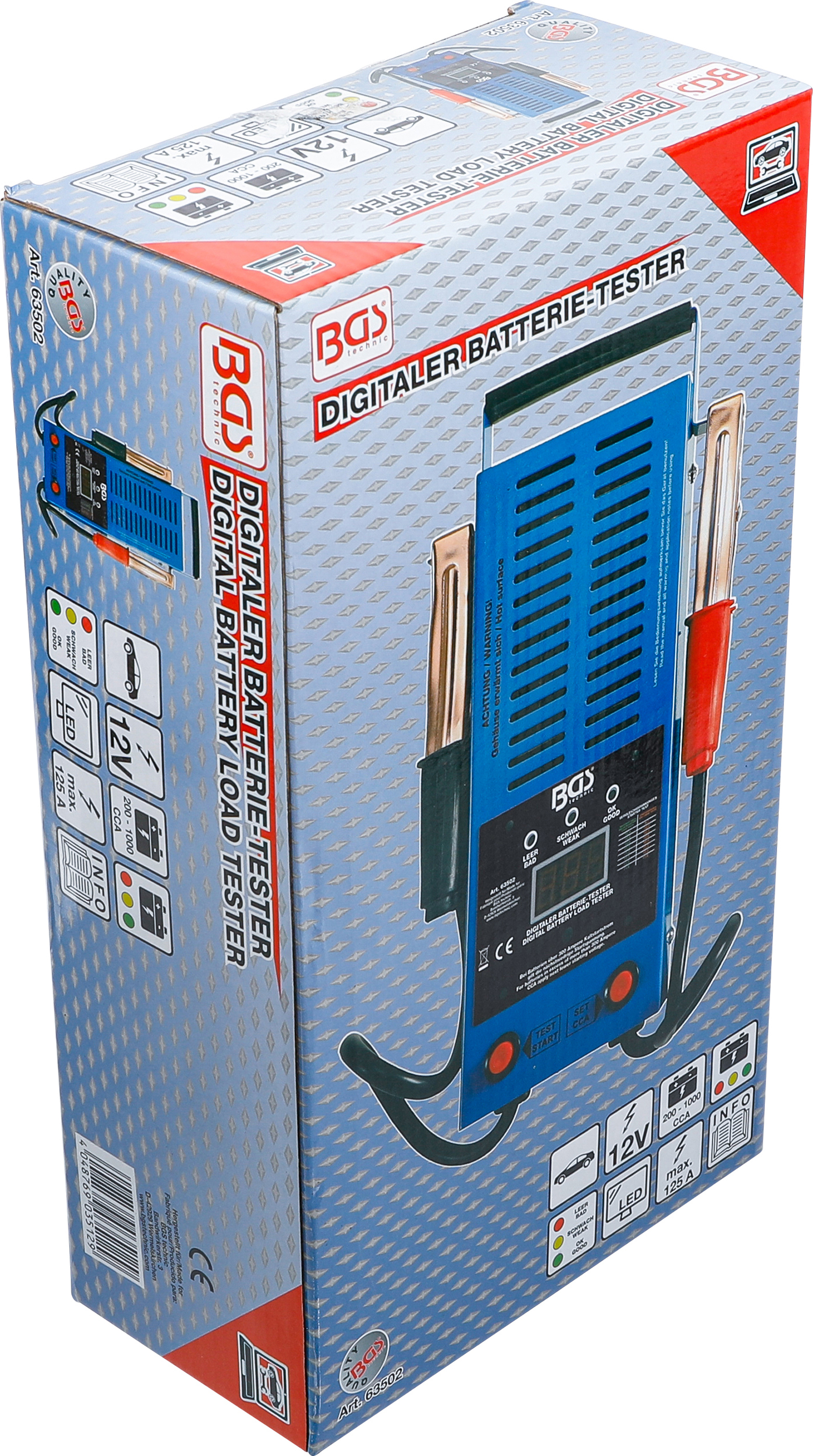 BGS Digitaler Batterie-Tester