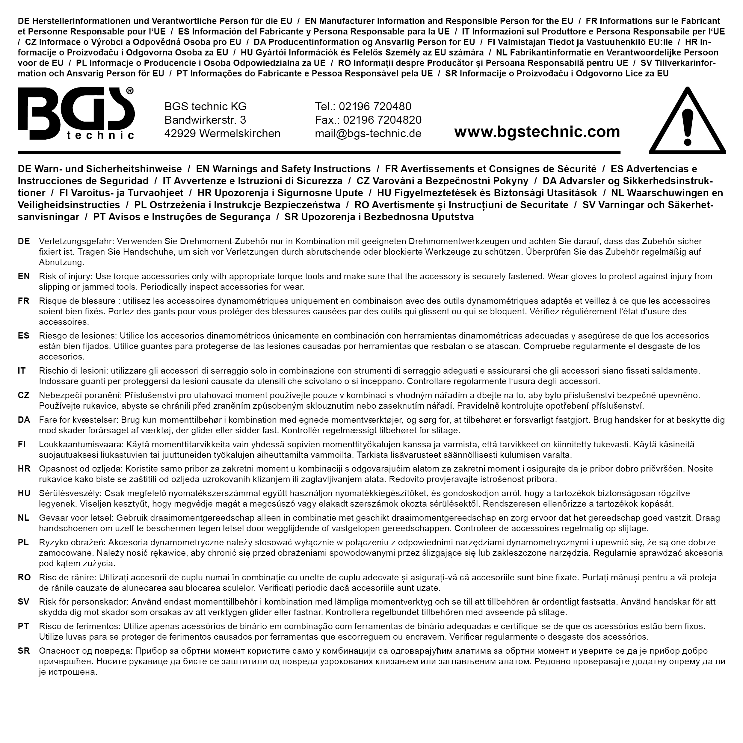 BGS Drehwinkel-Messgerät mit Magnetarm | Antrieb Innenvierkant 12,5 mm (1/2")