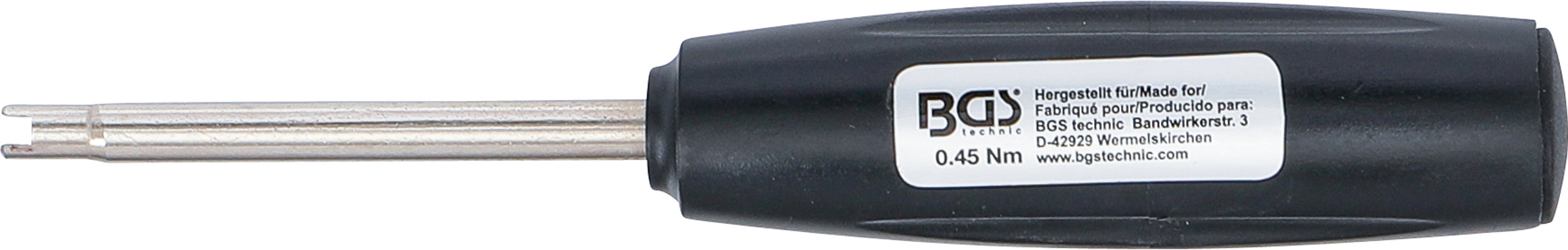 BGS Drehmomentschrauber für Ventil-Einsätze | 0,45 Nm