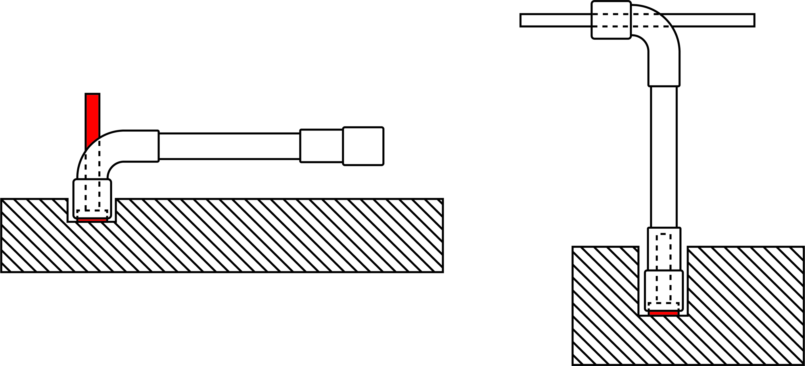 BGS Pfeifenkopfschlüssel-Satz | SW 8 - 19 mm | 12-tlg.