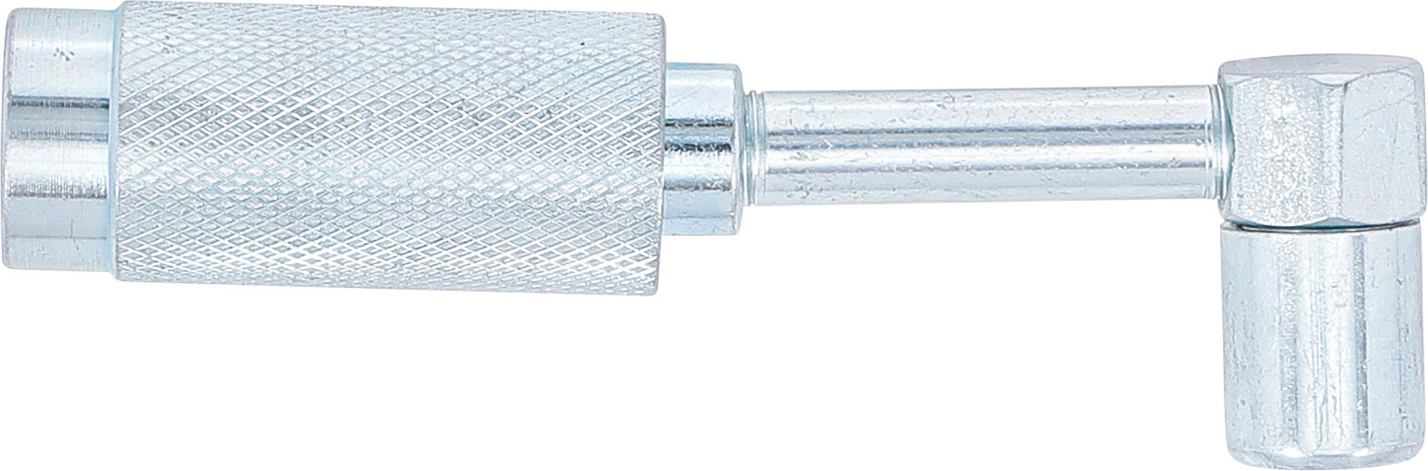 BGS Schmiermittel-Aufsatz für Fettpresse | 90° abgewinkelt