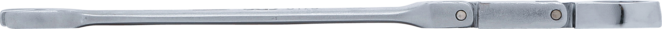 BGS Doppelgelenk-Ratschenring-Maulschlüssel | abwinkelbar | SW 15 mm