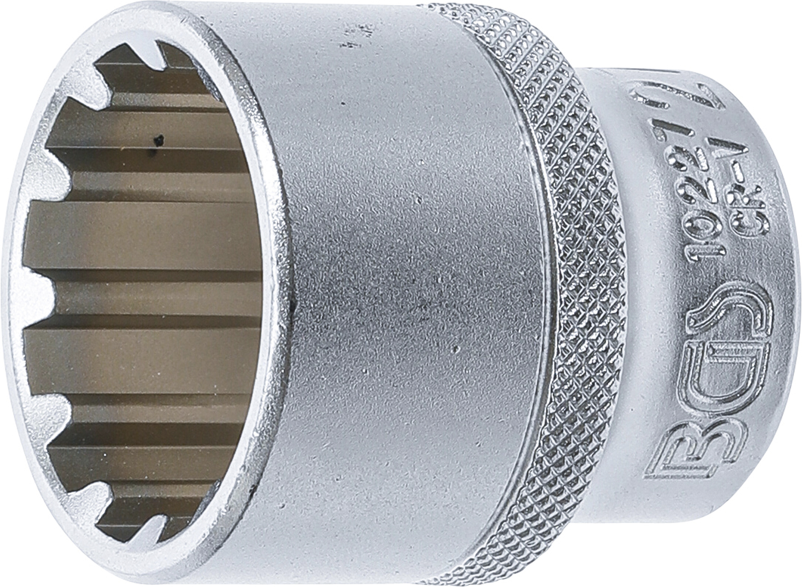 BGS Steckschlüssel-Einsatz Gear Lock | Antrieb Innenvierkant 12,5 mm (1/2") | SW 27 mm