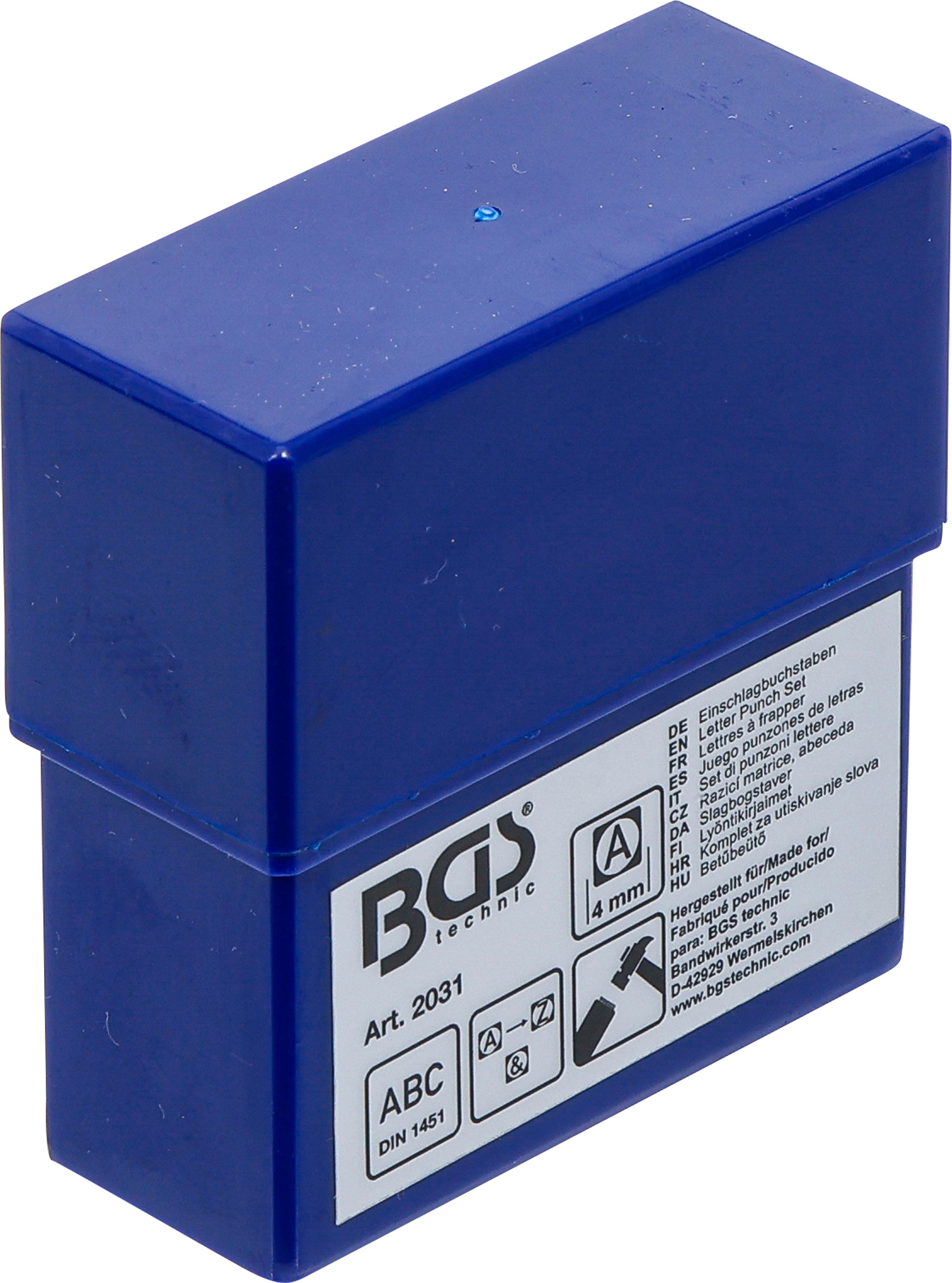 BGS Einschlagbuchstaben | 4 mm