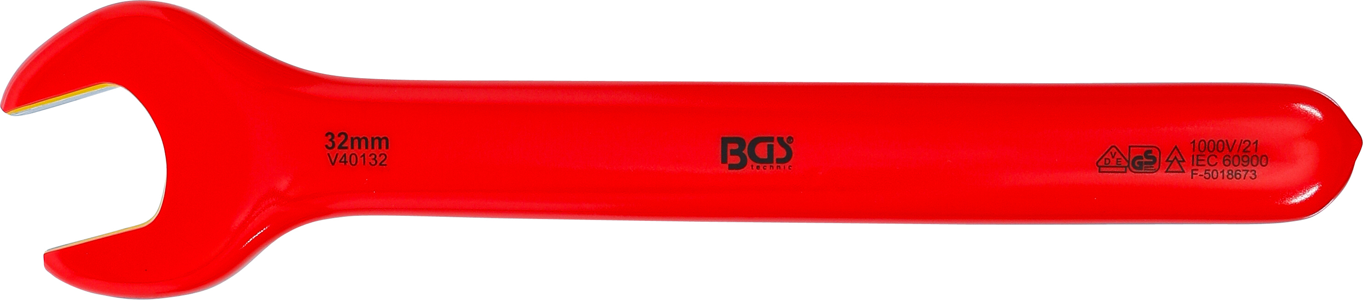 BGS VDE-Einmaulschlüssel | SW 32 mm BGS VDE-Einmaulschlüssel | SW 32 mm