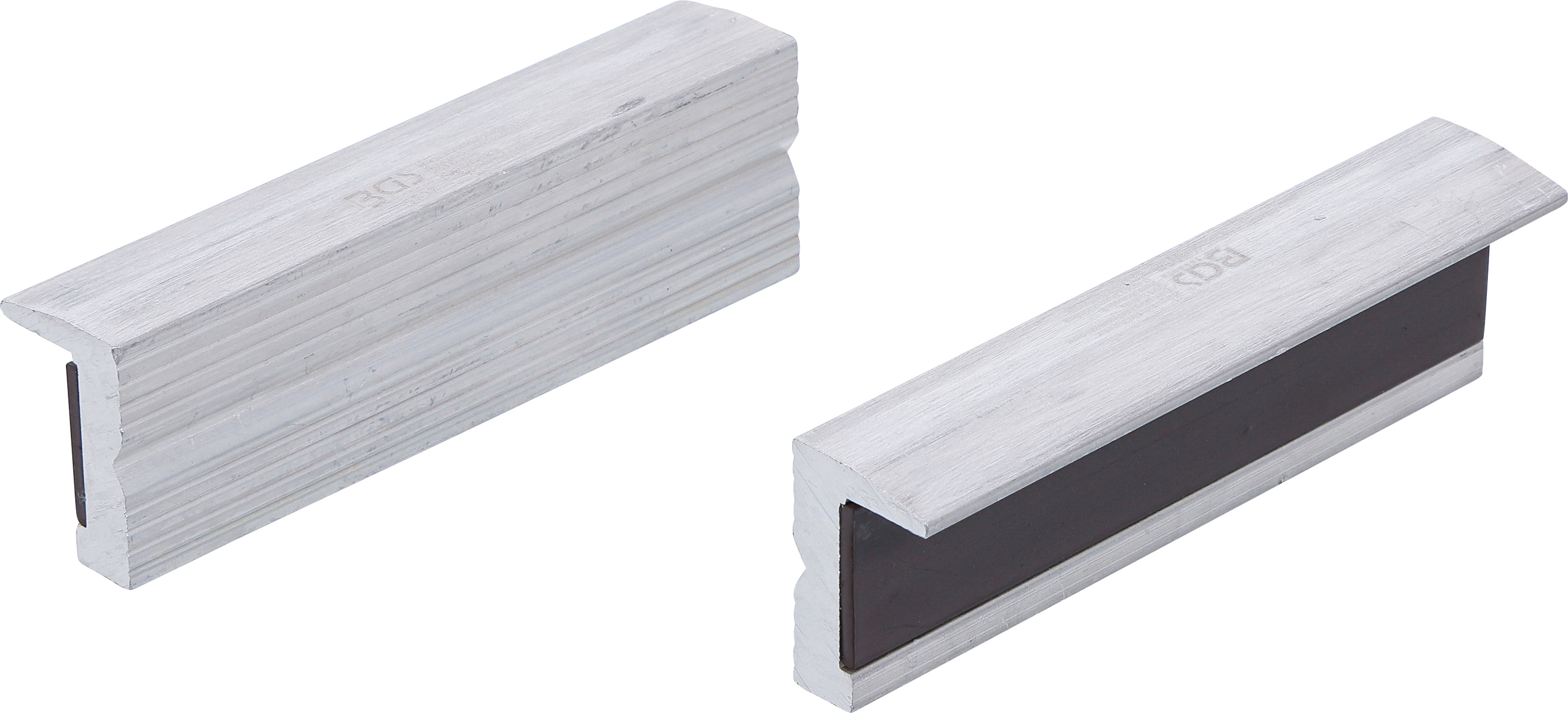 BGS Schraubstock-Schutzbacken | Aluminium | Breite 100 mm | 2-tlg.