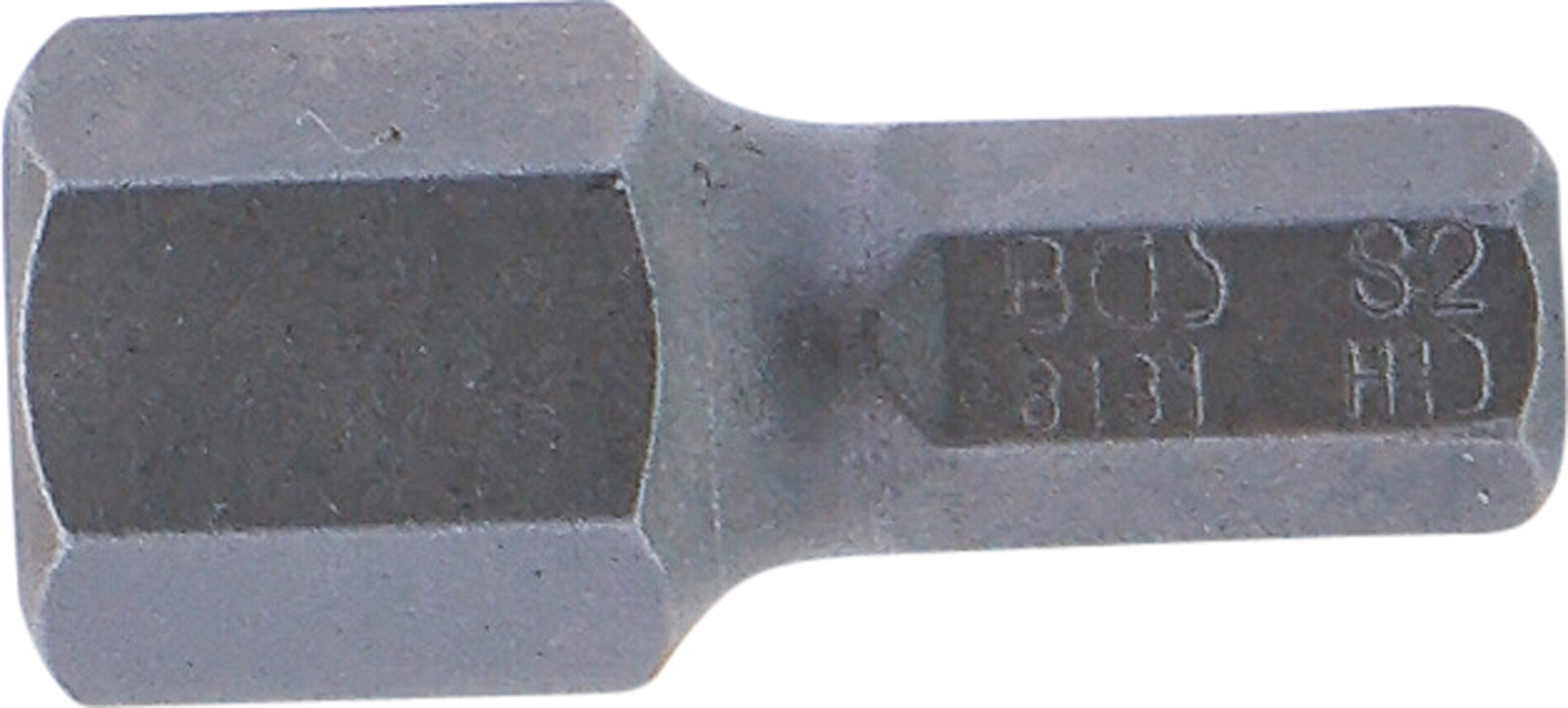 BGS Bit | Länge 25 mm | Antrieb Außensechskant 6,3 mm (1/4") | Innensechskant 10 mm