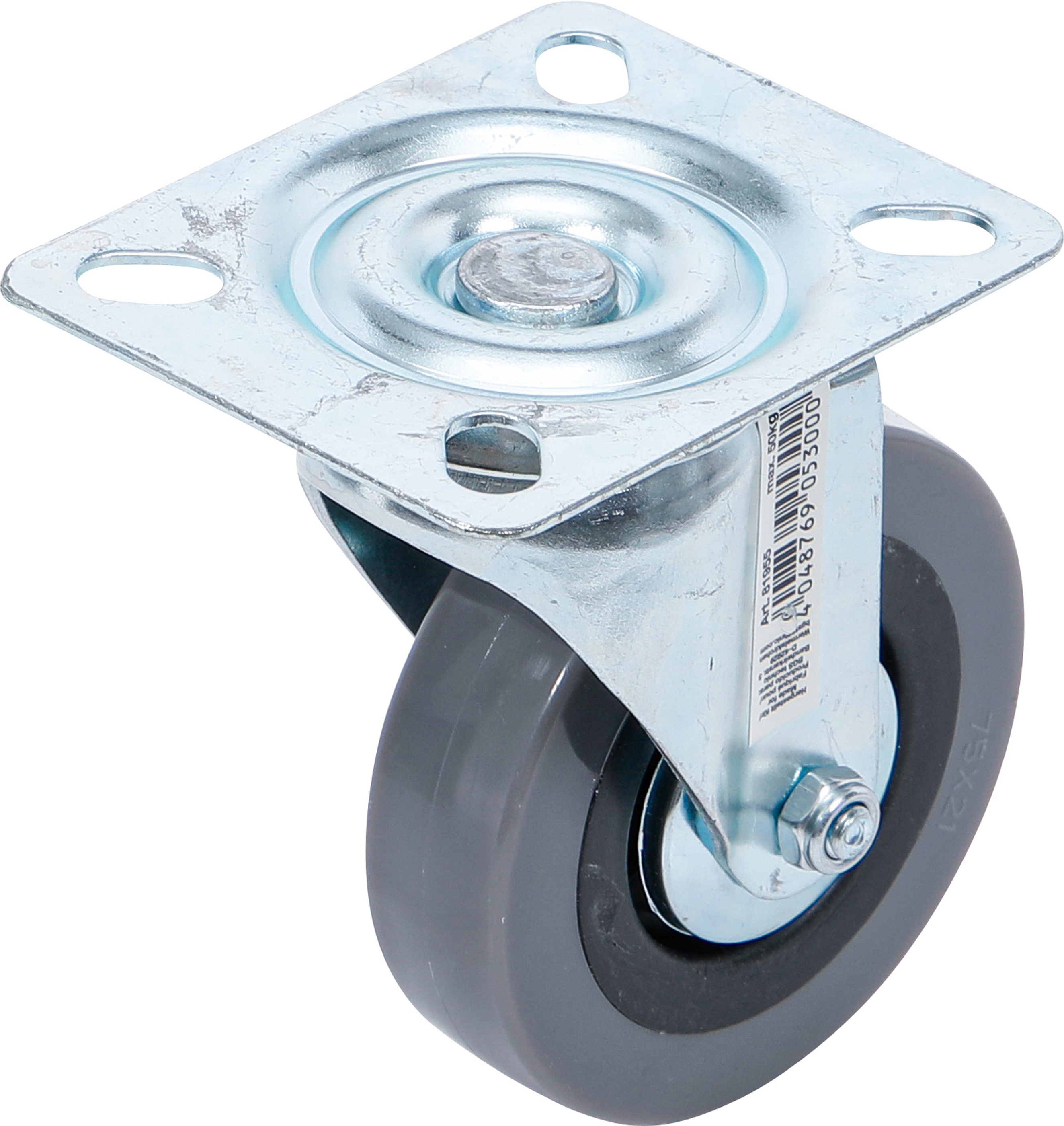 BGS Lenkrolle | mit Anschraubsockel | Ø 75 mm