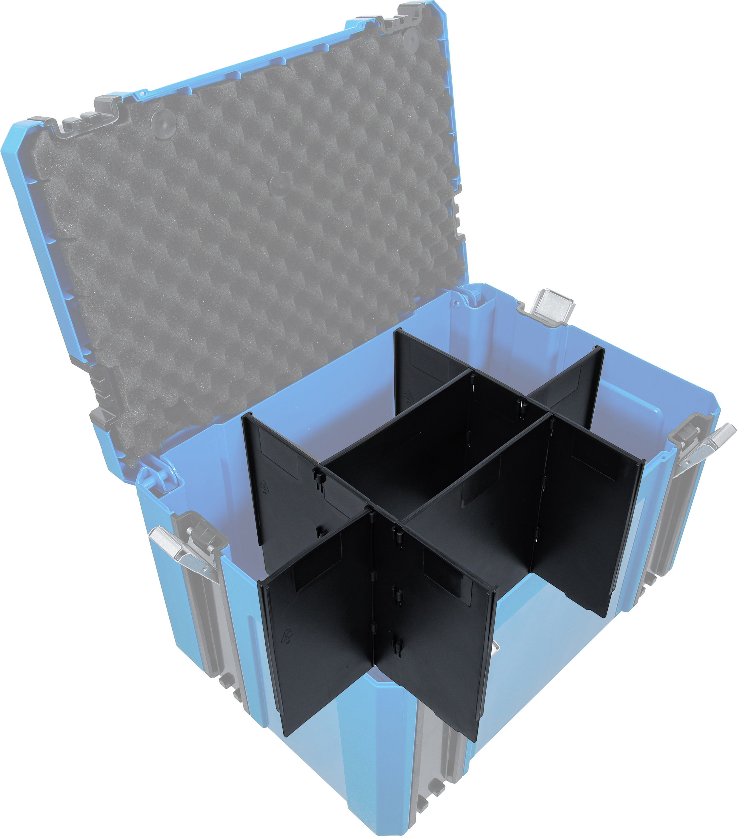 BGS Fachteiler | für Systemkoffer | Größe L | 6-tlg.