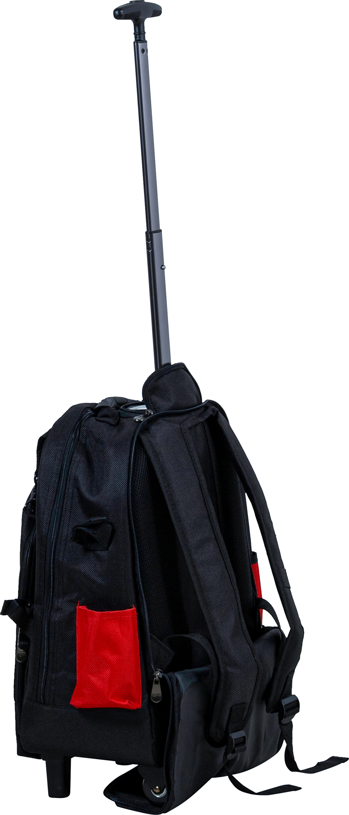 BGS VDE-Werkzeugrucksack | mit Teleskopgriff, fahrbar | 27-tlg.