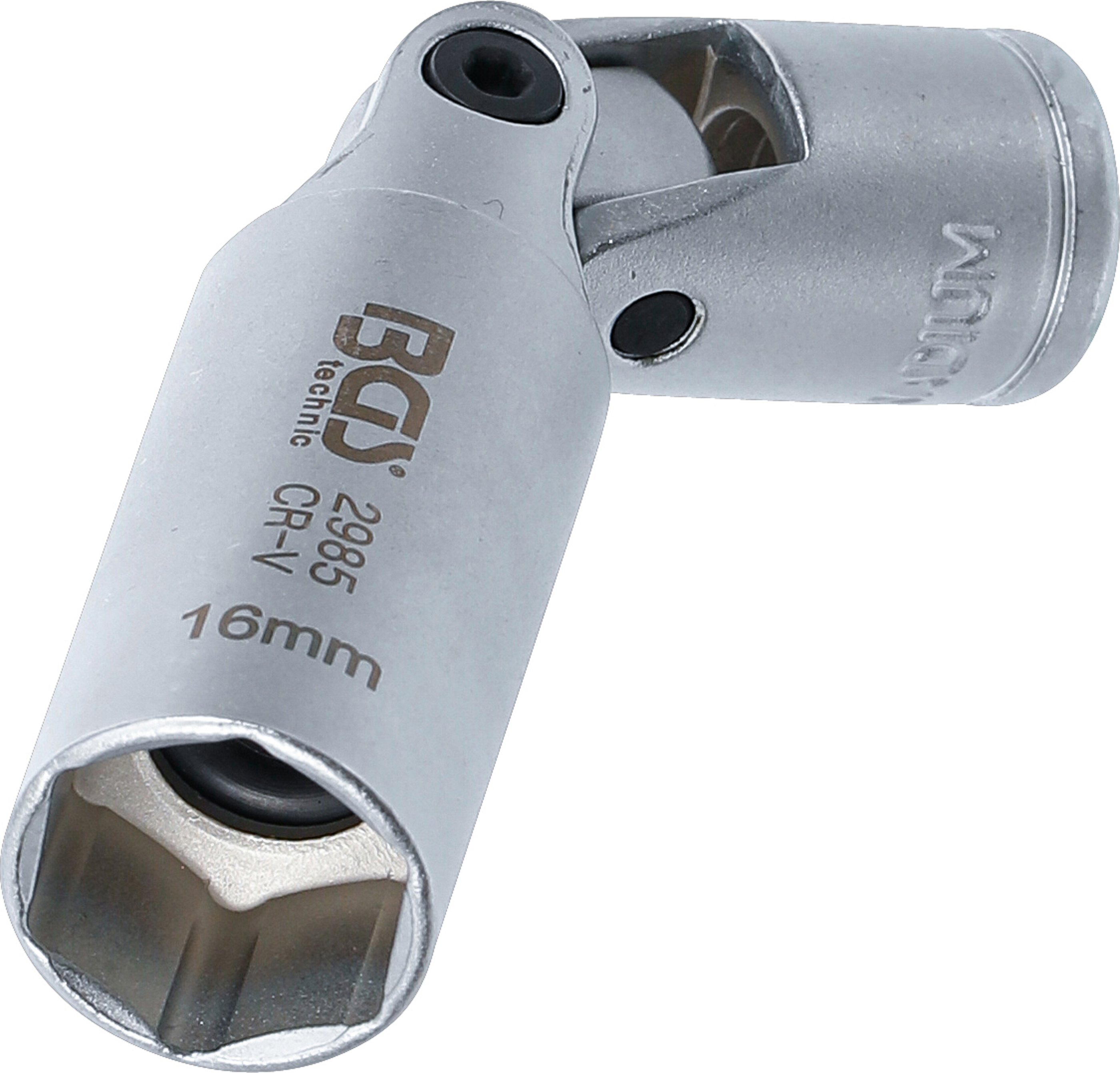 BGS Glühkerzen-Gelenk-Einsatz Sechskant | Antrieb Innenvierkant 10 mm (3/8") | SW 16 mm