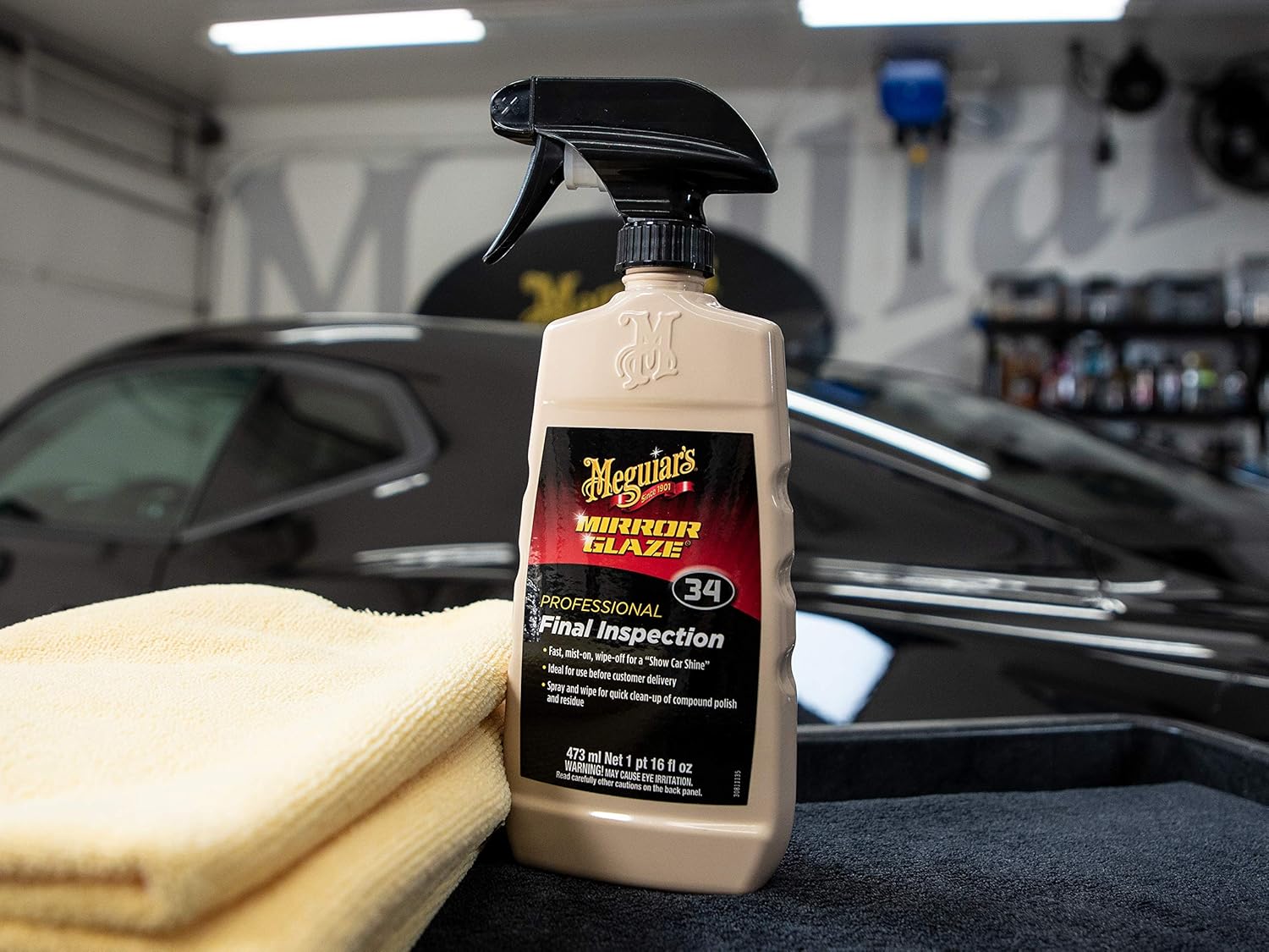 Meguiars M34 Final Inspection Mirror Glaze Detailing Spray 473 ml 