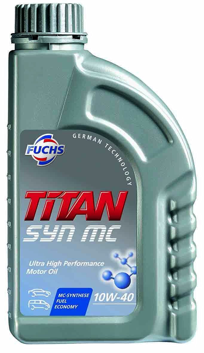 10W-40 Fuchs TITAN Syn MC Motoröl 1 Liter