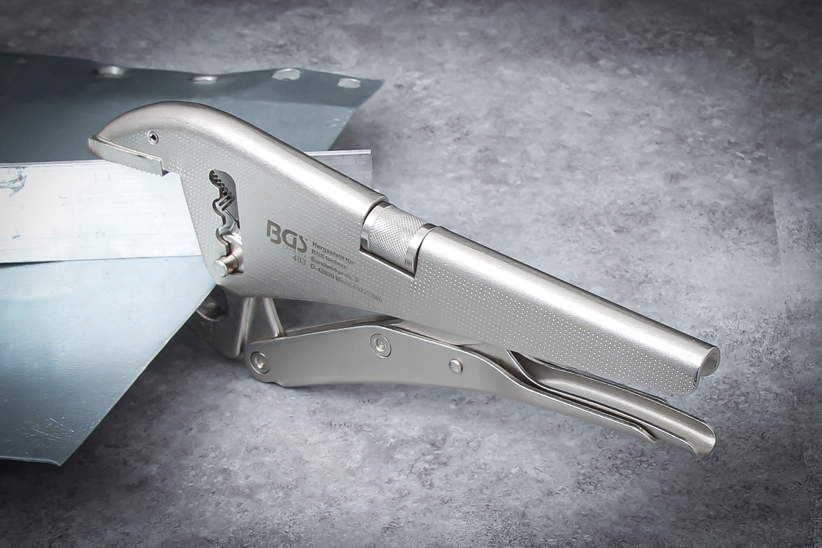 BGS Gripzange | 4-fache Schnelljustierung | 225 mm