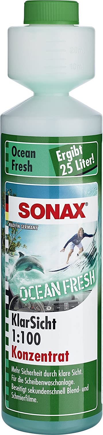 Sonax KlarSicht 1:100 Konzentrat Ocean Fresh 250 ml