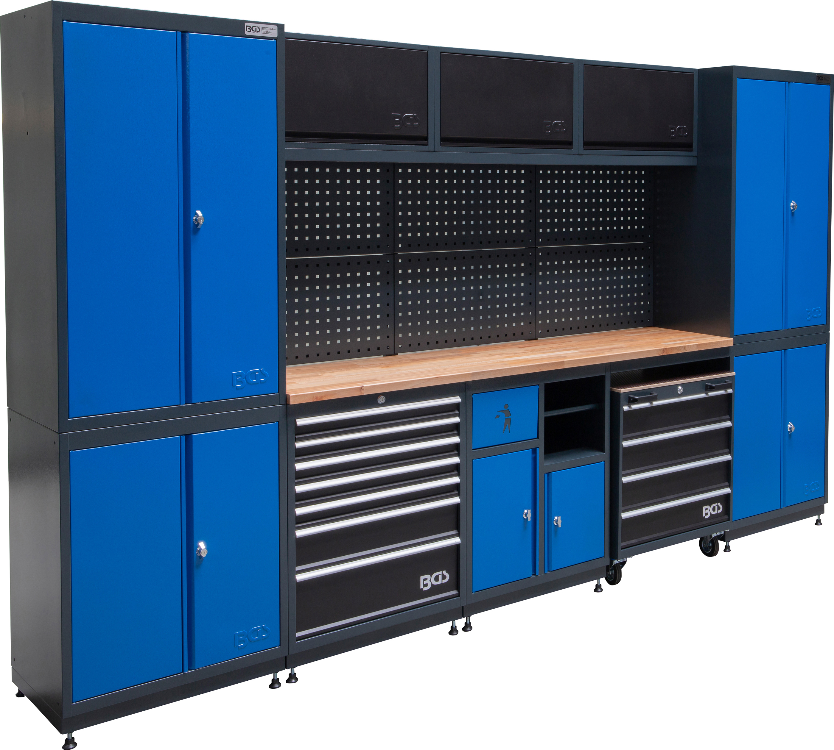 BGS Schrankwand-System | Flex | Holz | 5 Module