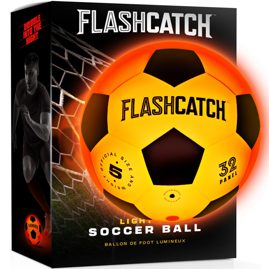 Squad Hero Flash Catch Light Up Soccer Ball Das Original aus den USA