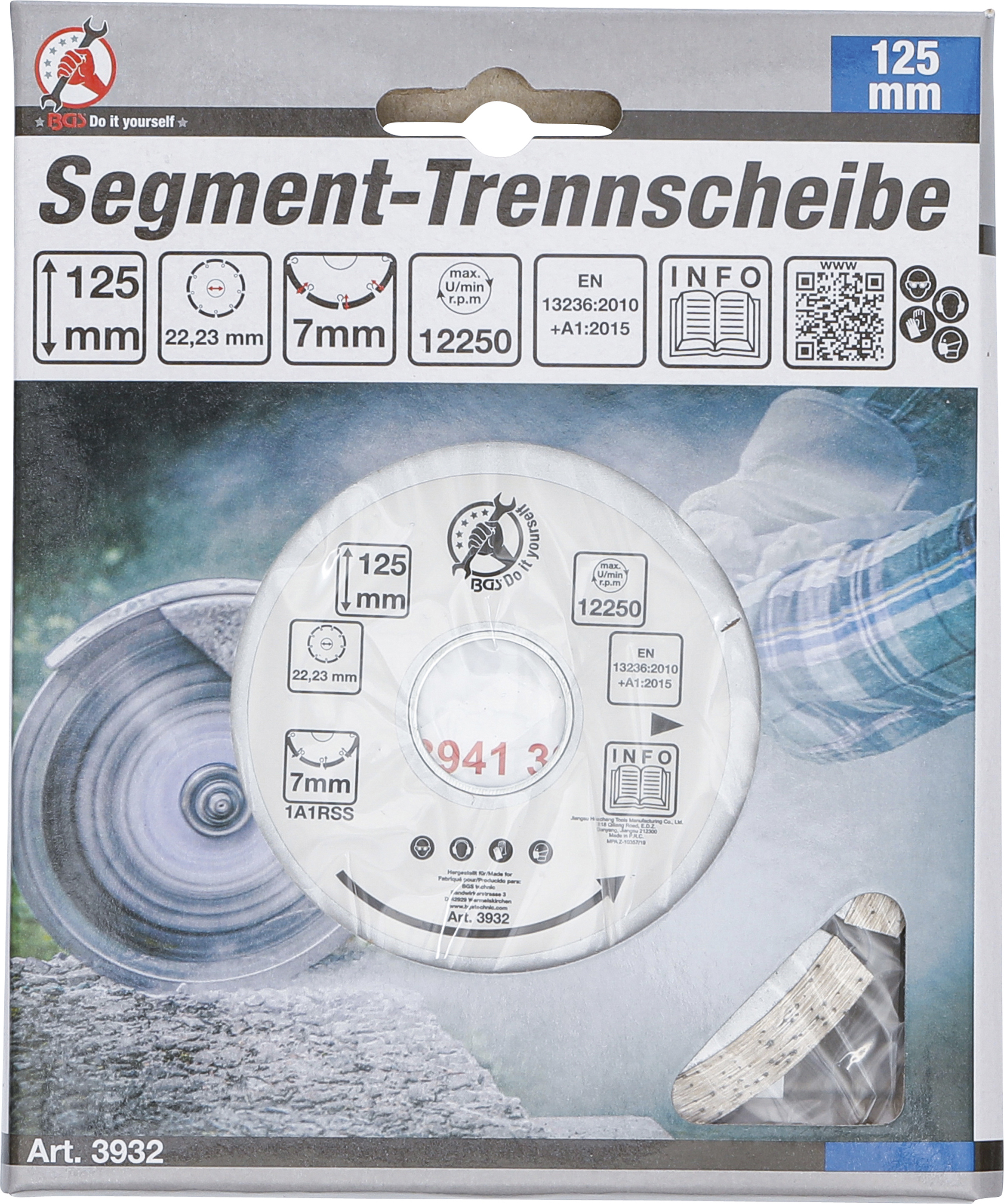 BGS Segment-Trennscheibe | Ø 125 mm