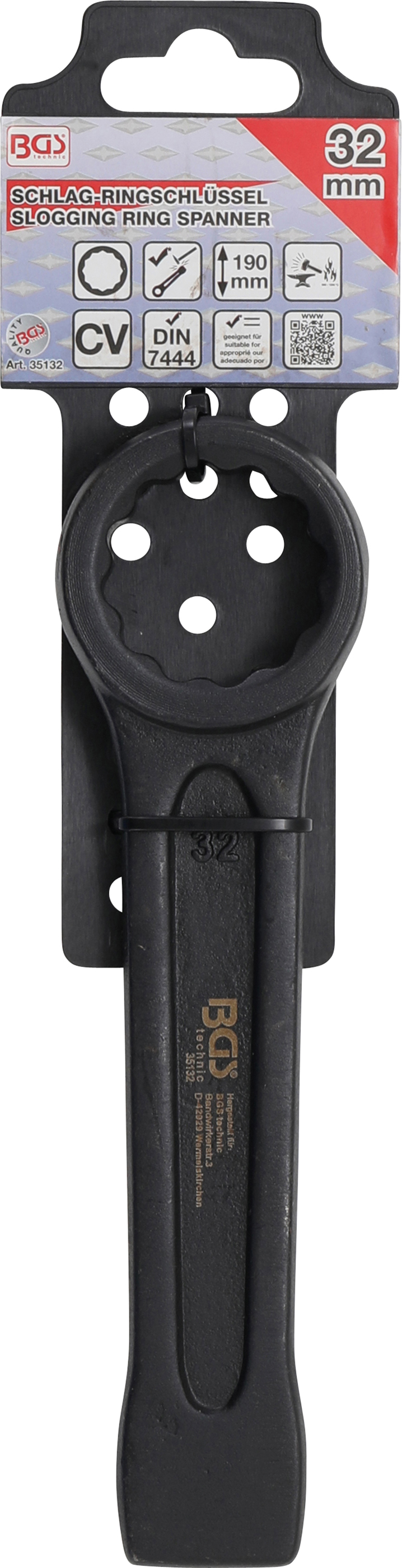 BGS Schlag-Ringschlüssel | SW 32 mm