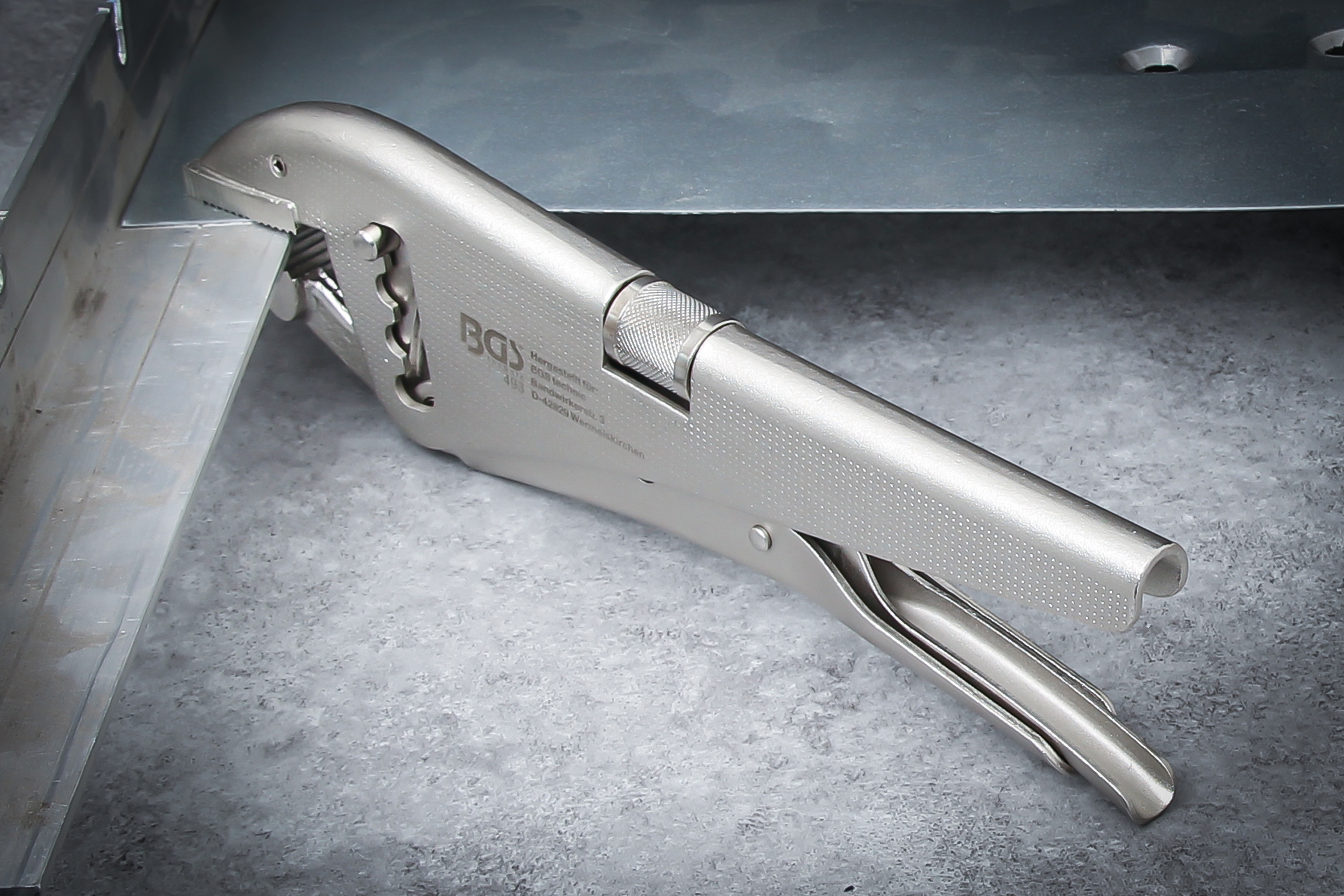 BGS Gripzange | 4-fache Schnelljustierung | 225 mm