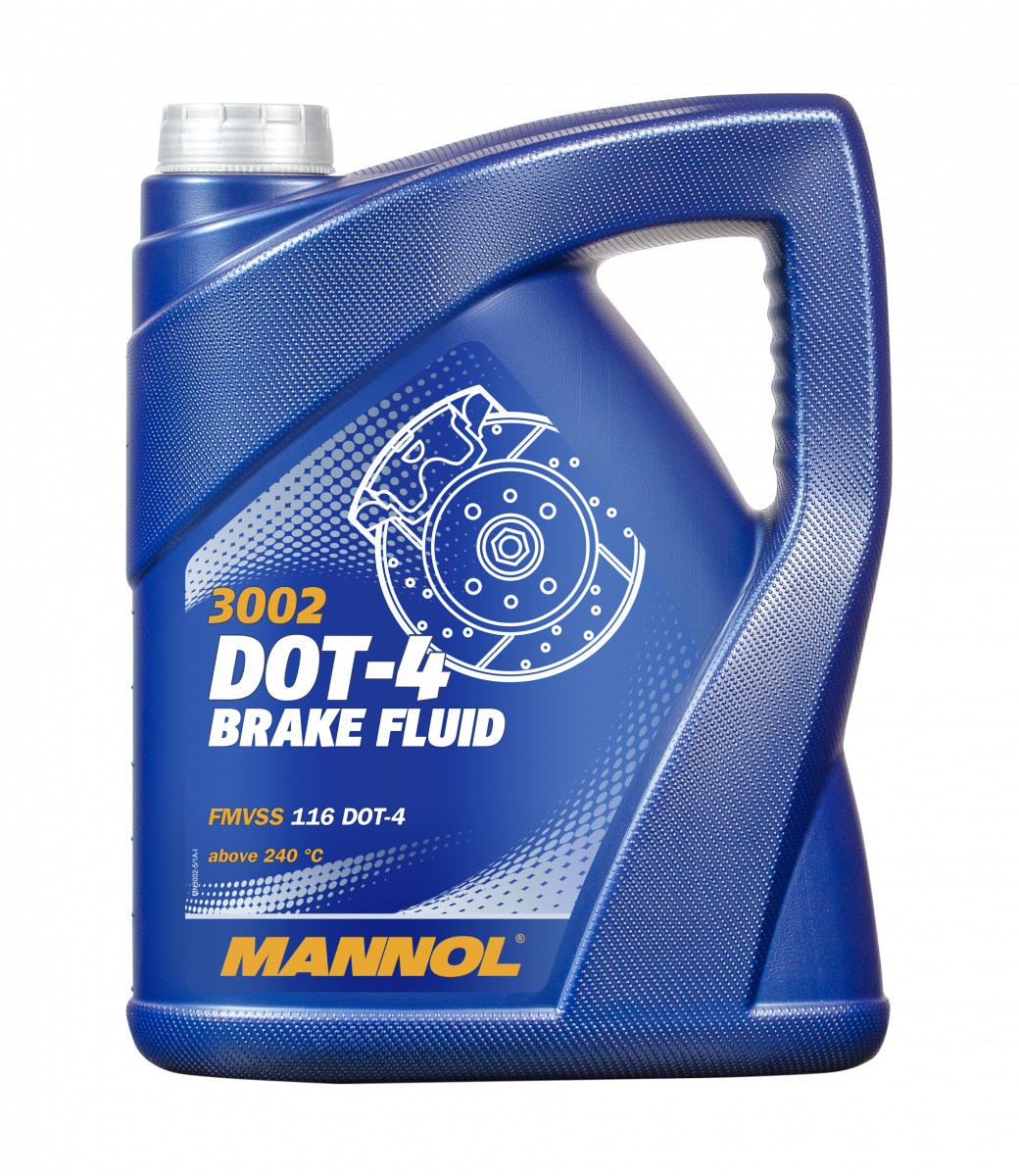 Mannol Bremsflüssigkeit DOT-4 Brake Fluid 5 Liter