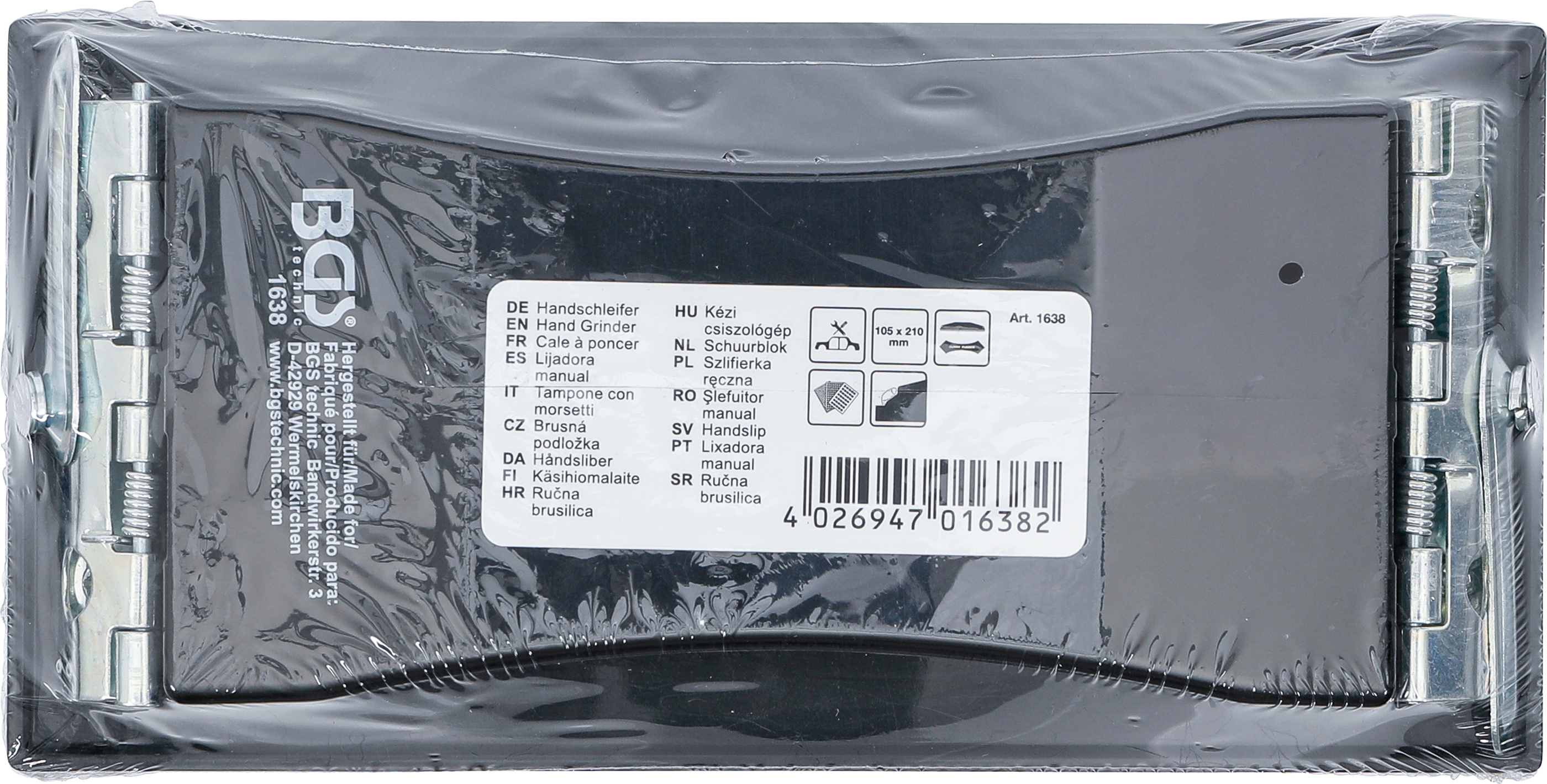 BGS Handschleifer | 105 x 210 mm