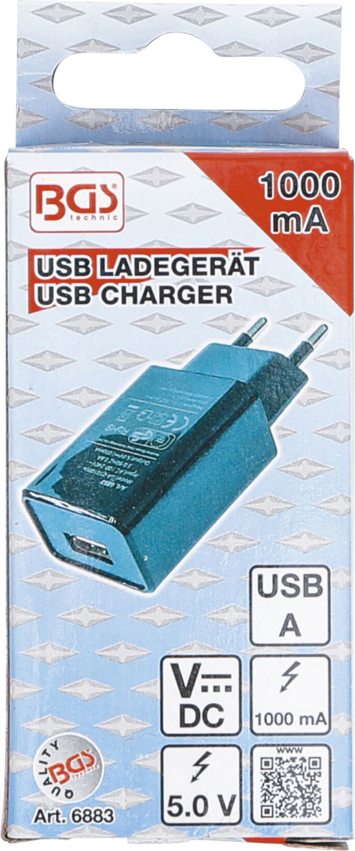 BGS Universal USB-Ladegerät | 1 A