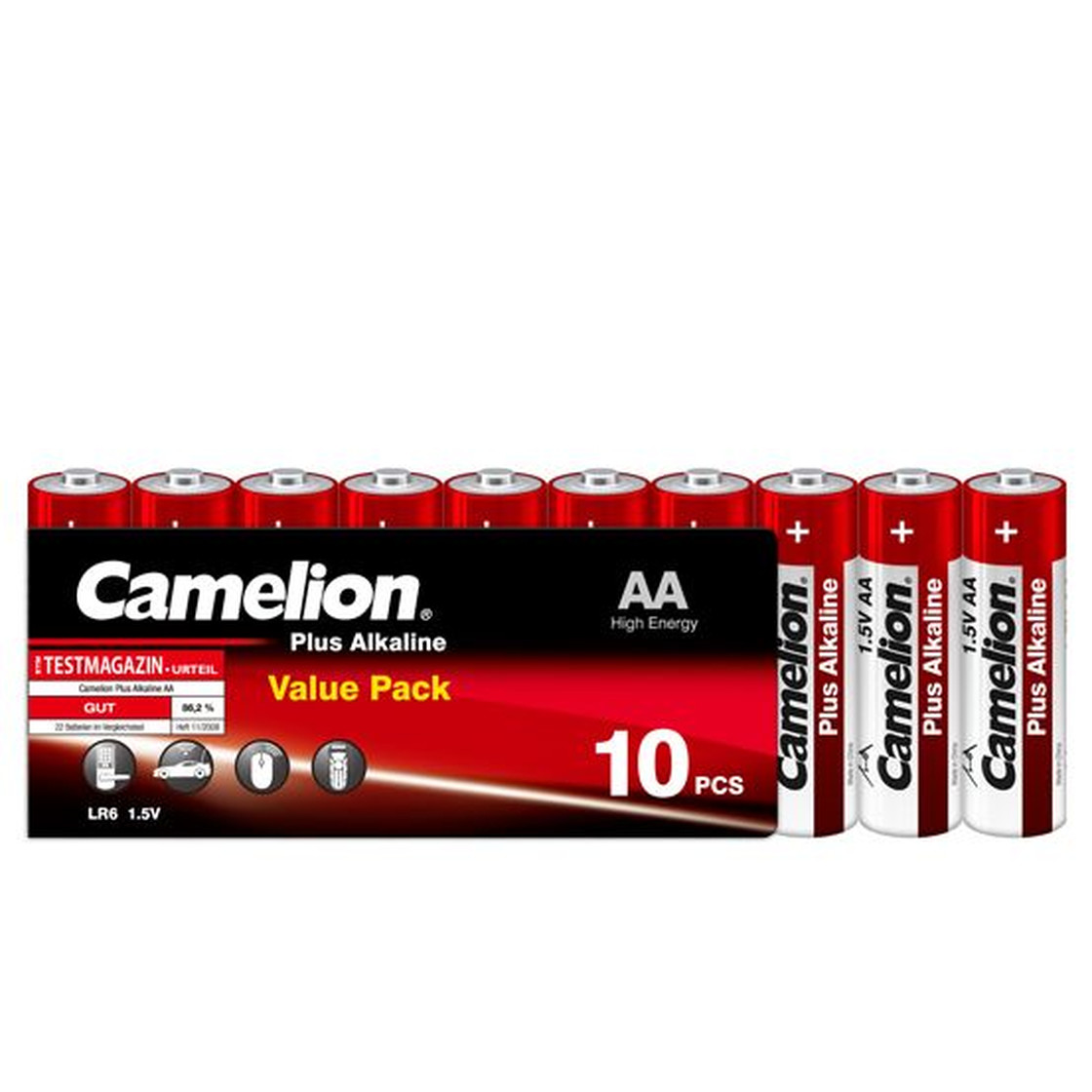 Camelion Plus Alkaline Batterien LR6 AA 10er Pack