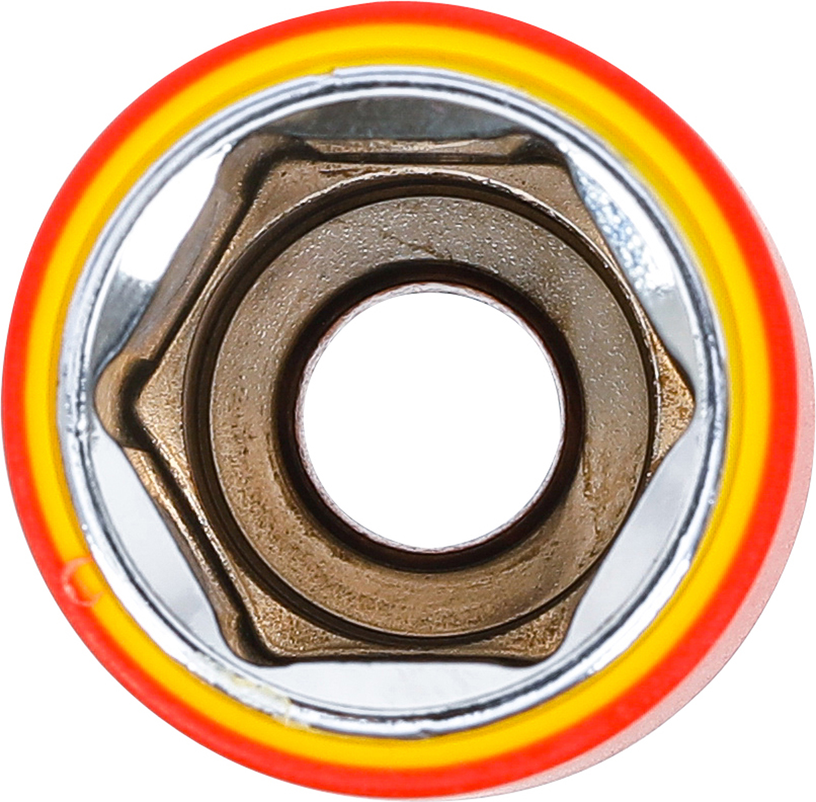 BGS VDE-Steckschlüssel-Einsatz Sechskant | Antrieb Innenvierkant 12,5 mm (1/2") | SW 22 mm