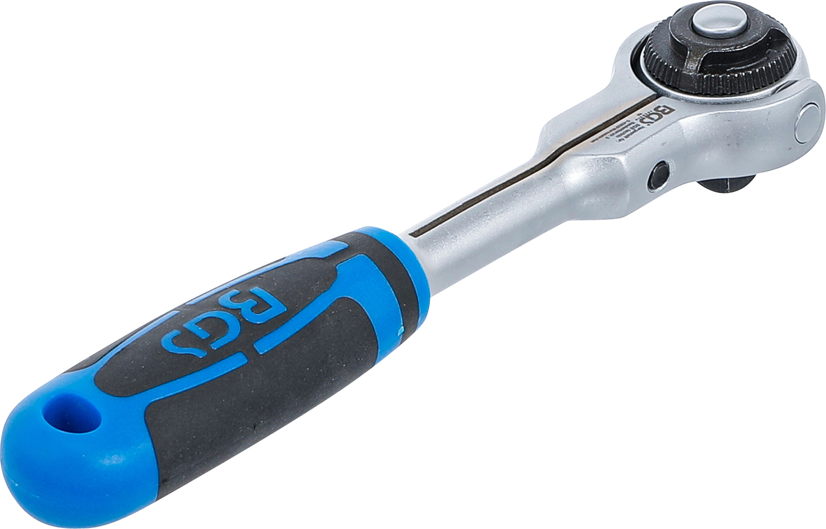 BGS Umschaltknarre mit Kugelkopf | Abtrieb Außenvierkant 10 mm (3/8")