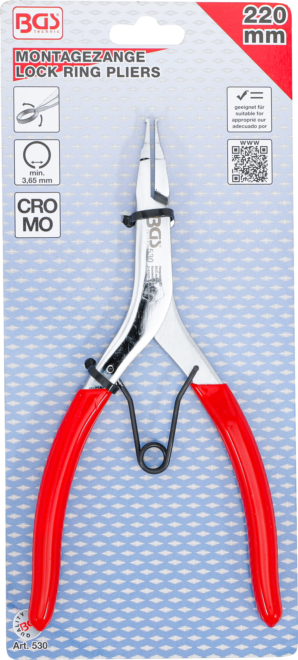 BGS Montagezange | 220 mm