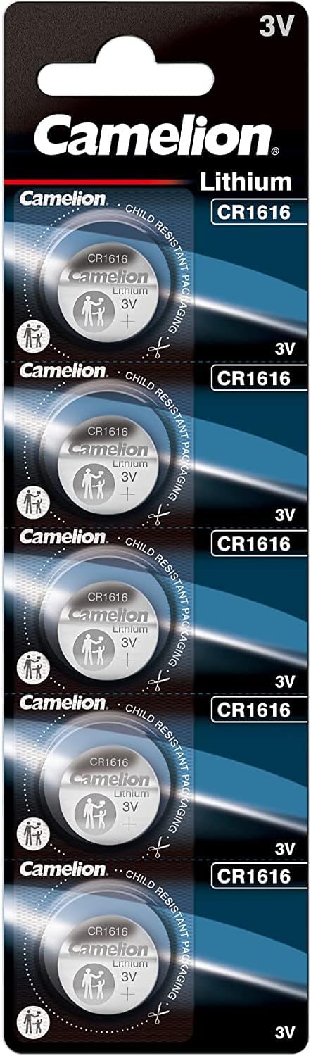 Camelion Lithium CR1616 Knopfzelle CR 1616 Batterien 5er Pack