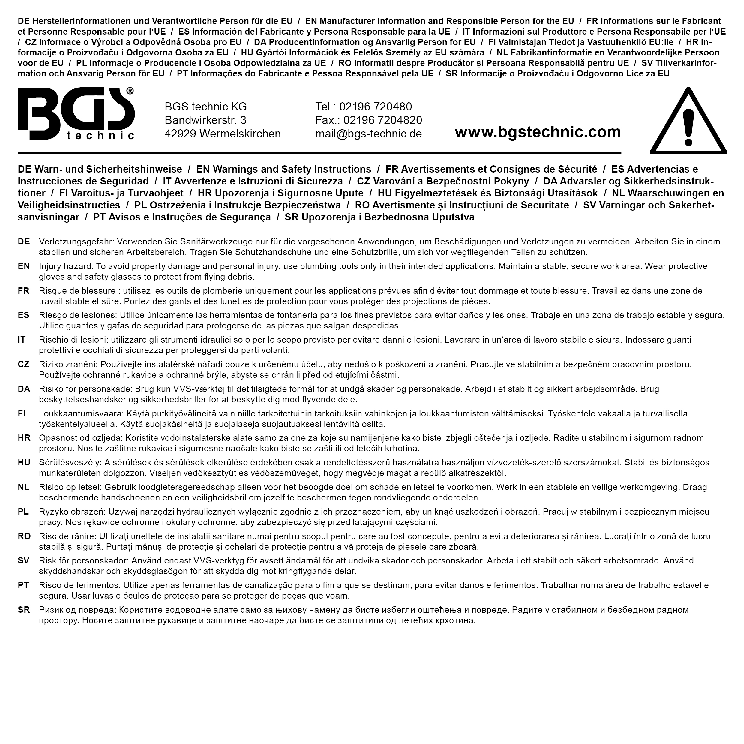 BGS Schraublocher | 32 mm