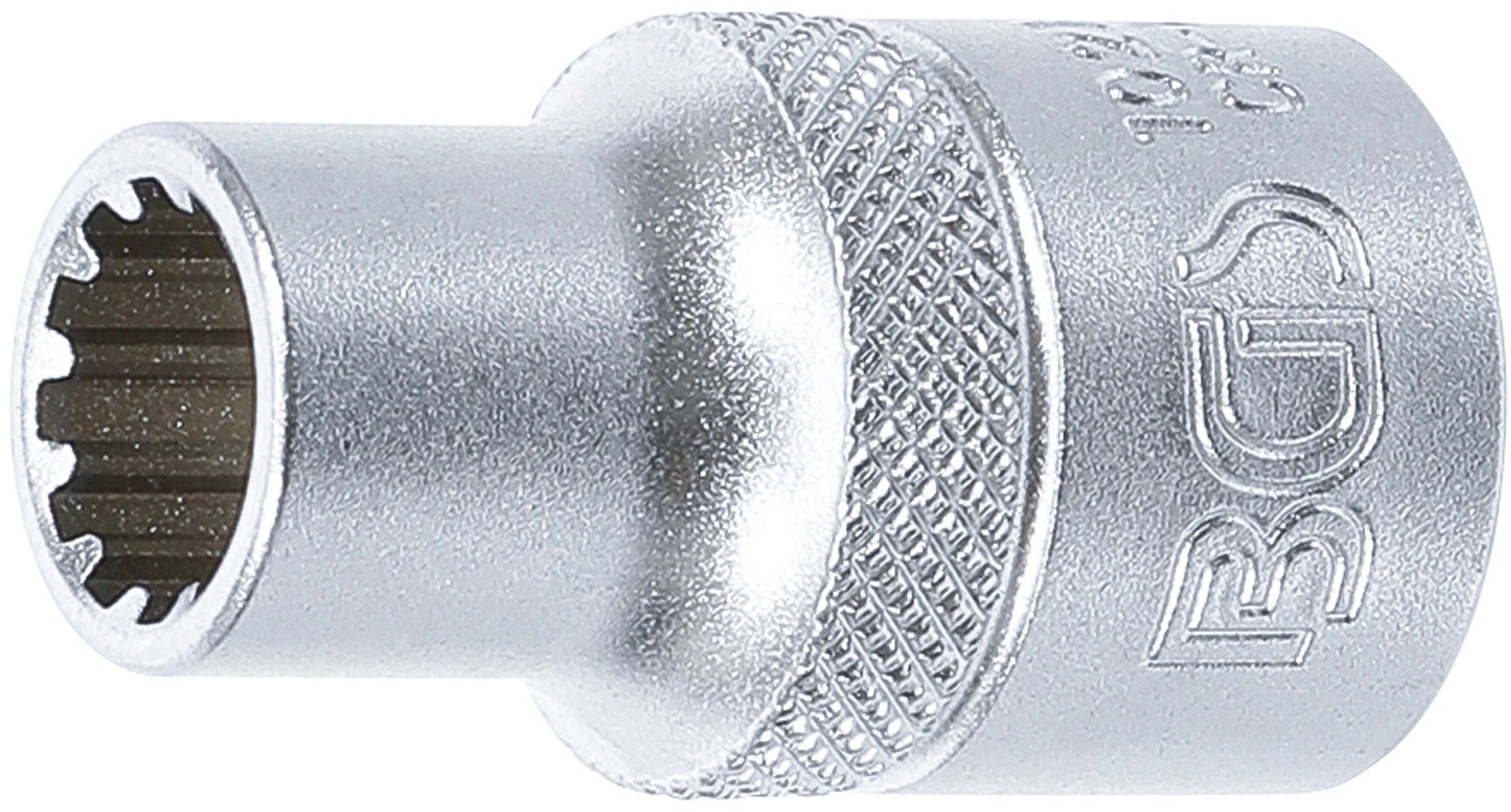 BGS Steckschlüssel-Einsatz Gear Lock | Antrieb Innenvierkant 12,5 mm (1/2") | SW 10 mm