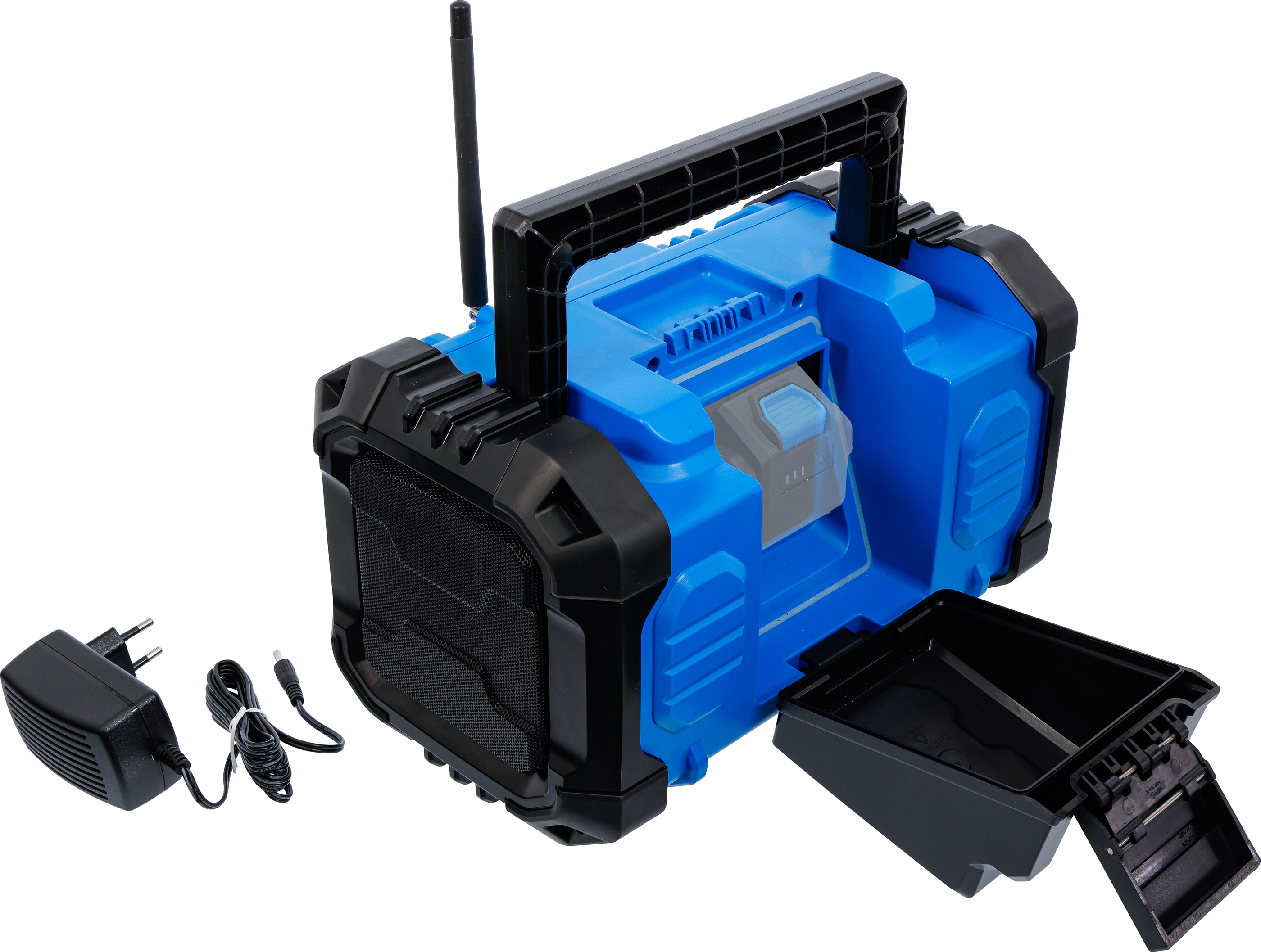 BGS Akku-DAB Radio | Hybrid | 18 V und 230 V | ohne Akku