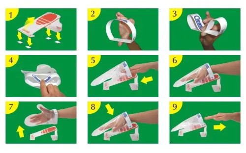 Clean Hands Base dsmagnetisches Handschuhset
